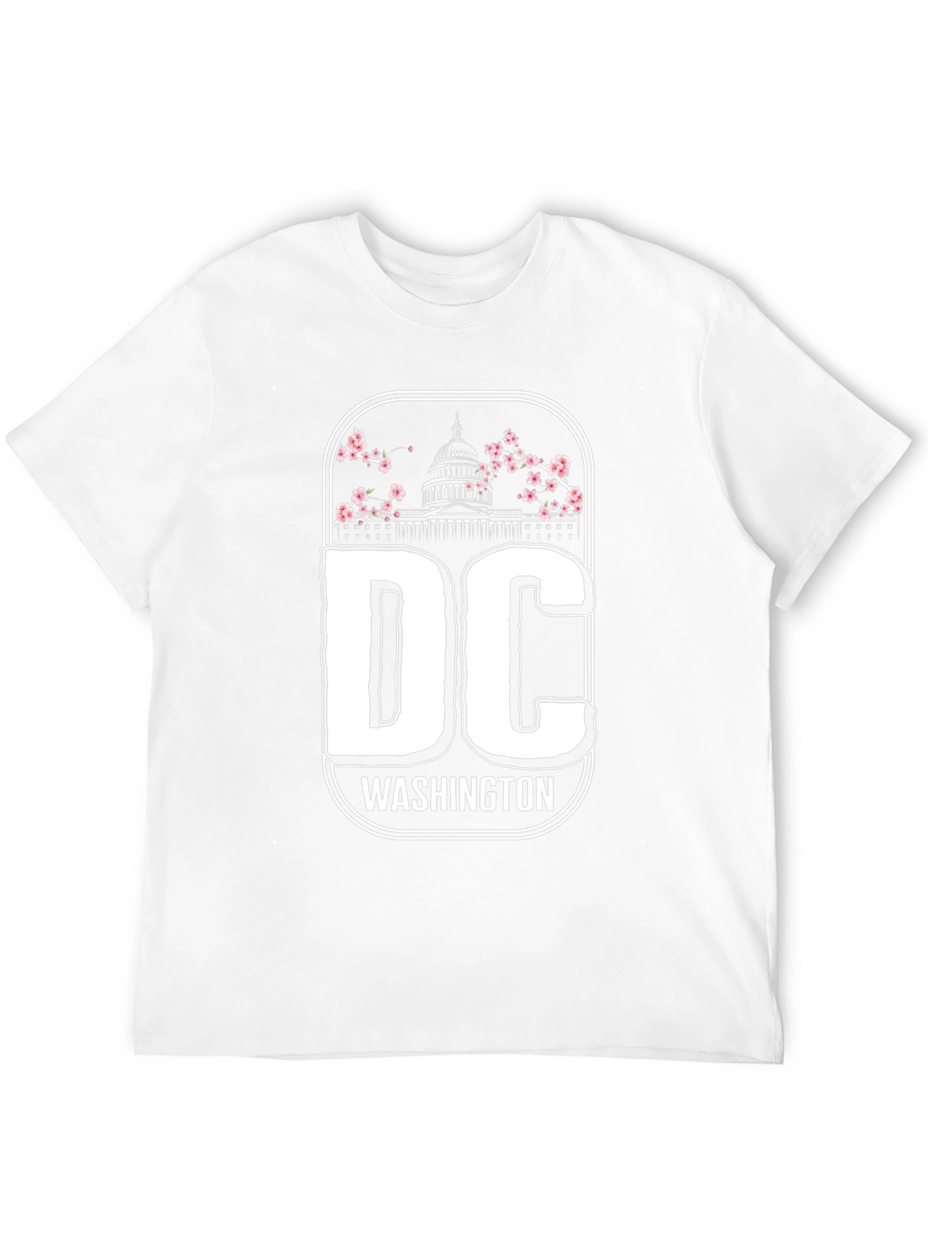 DC Washington Blossom Graphic Tee - Black