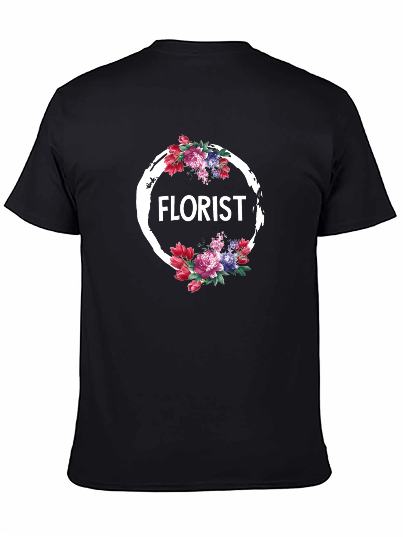 Florist Floral Wreath T-Shirt