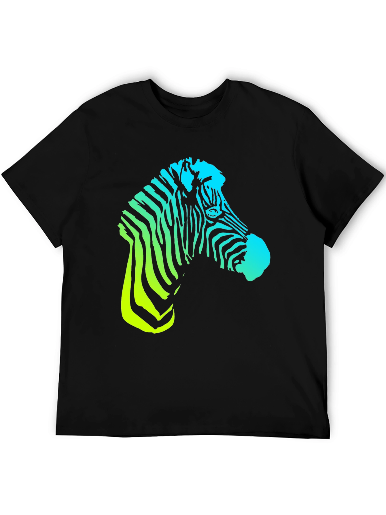 Zebra Print T-Shirt - Cool Animal Graphic Tee