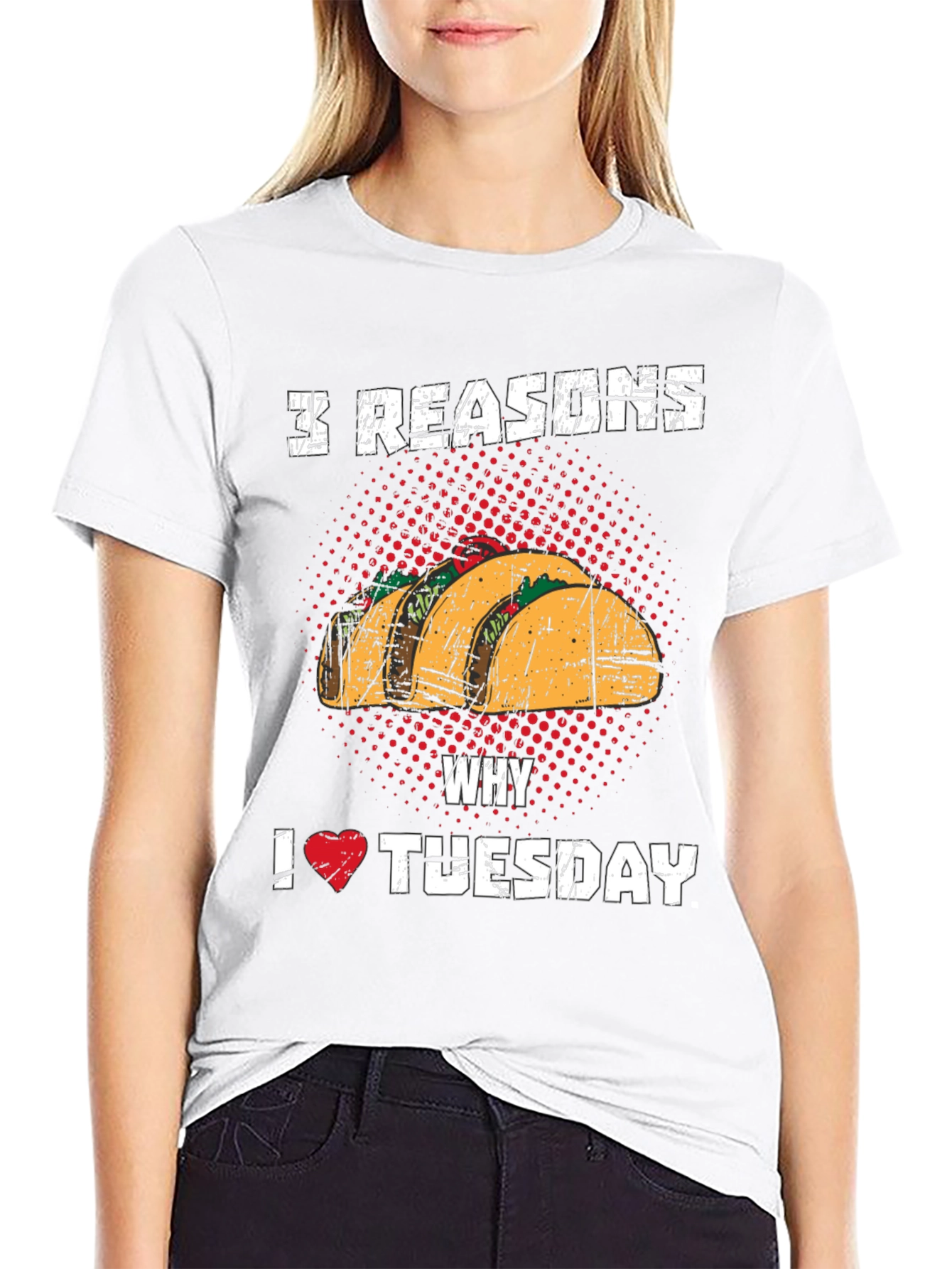 3 Reasons Taco Tuesday Graphic Tee