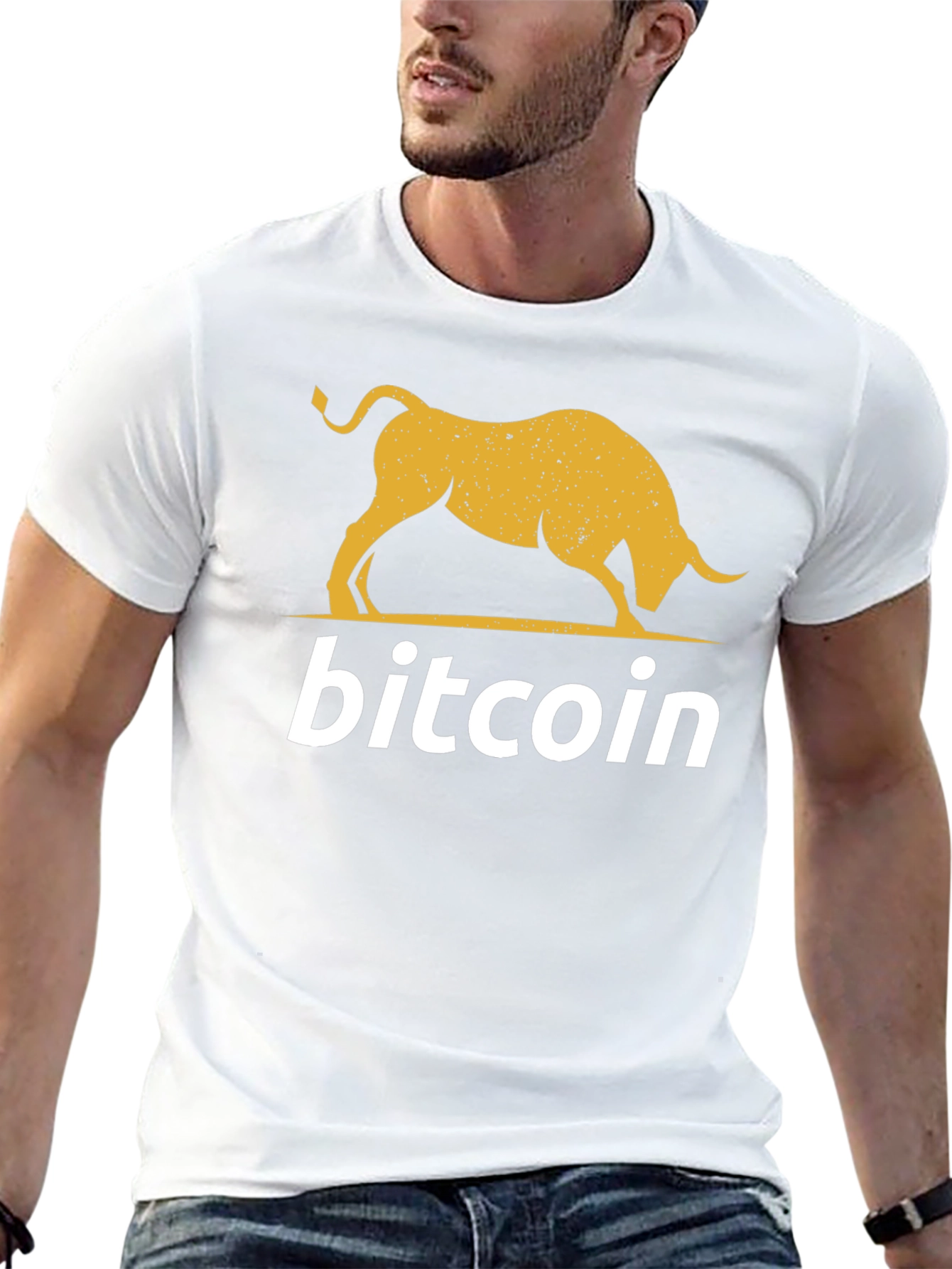 Bitcoin Bull T-Shirt - Crypto Investor Apparel