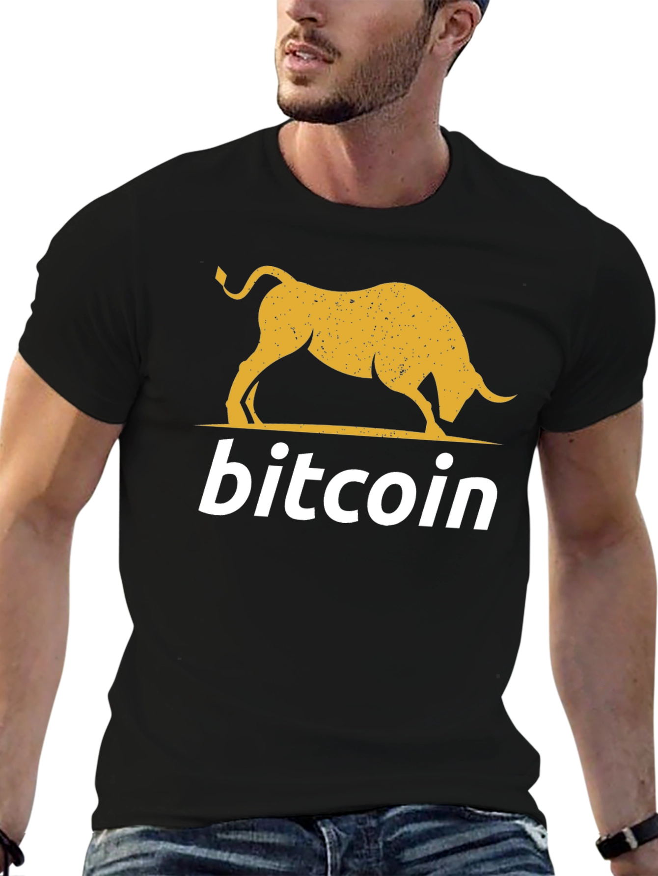 Bitcoin Bull T-Shirt - Crypto Investor Apparel