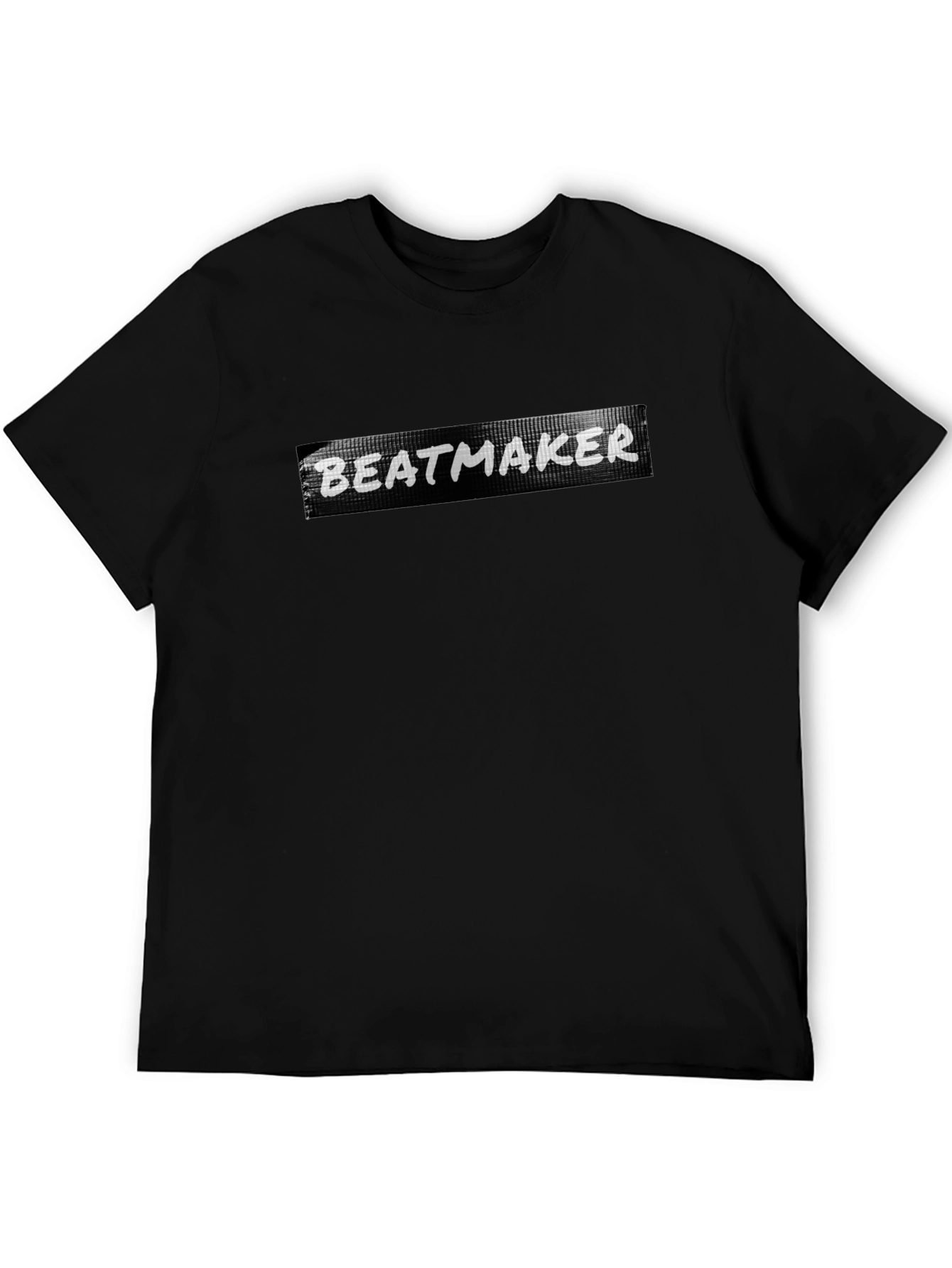 Beatmaker Graphic Tee - Black Cotton