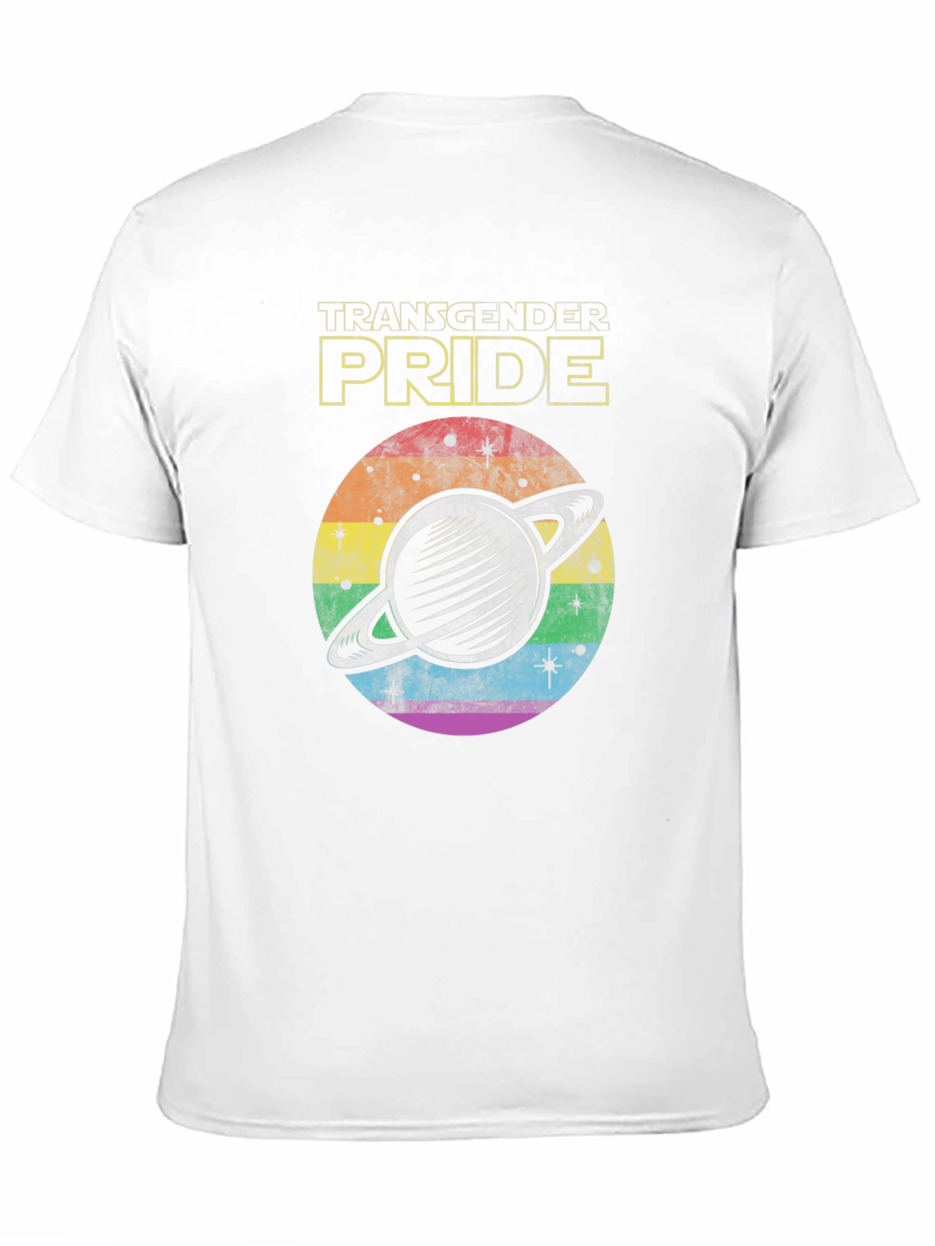 Transgender Pride Graphic Tee - Black