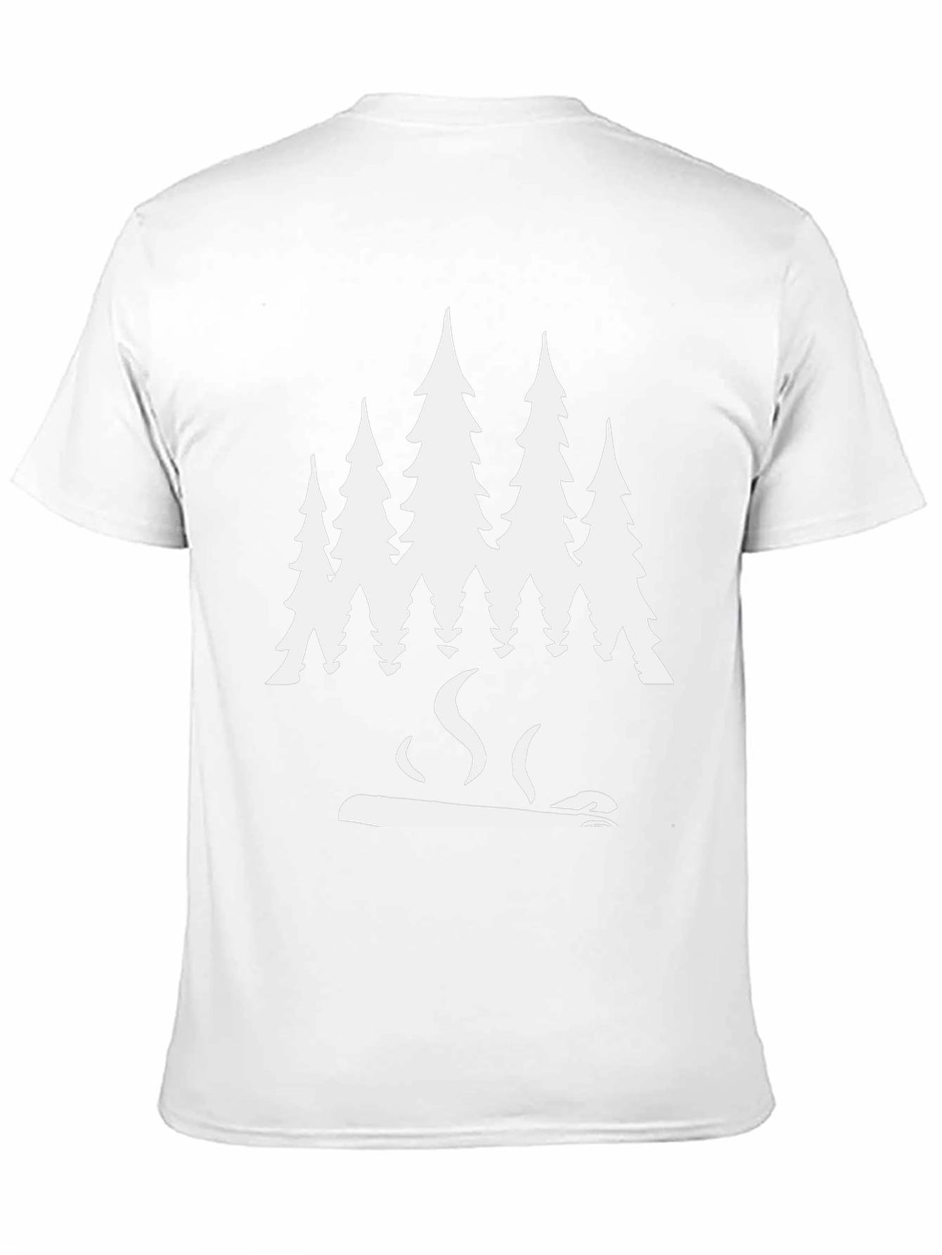 Forest Chill Tee - Nature Lovers Black T-Shirt