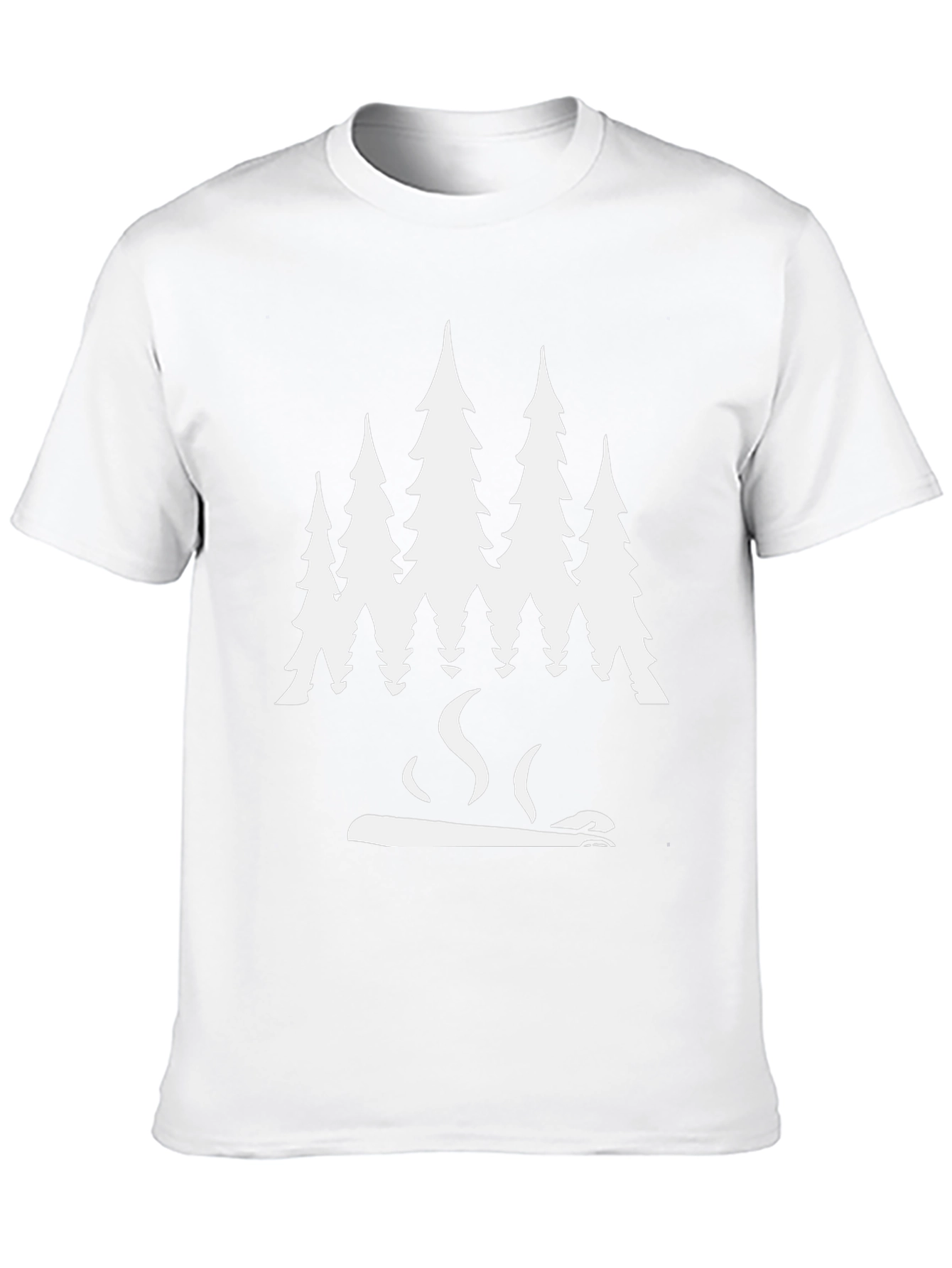 Forest Chill Tee - Nature Lovers Black T-Shirt