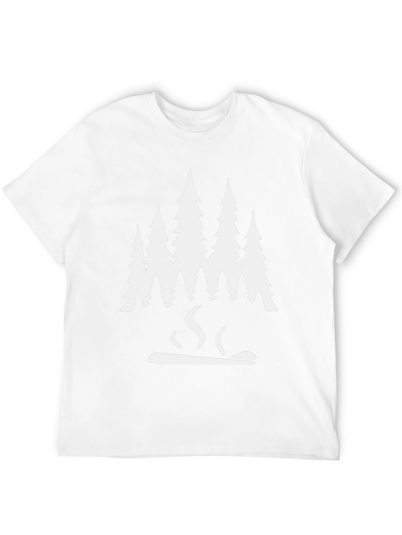 Forest Chill Tee - Nature Lovers Black T-Shirt