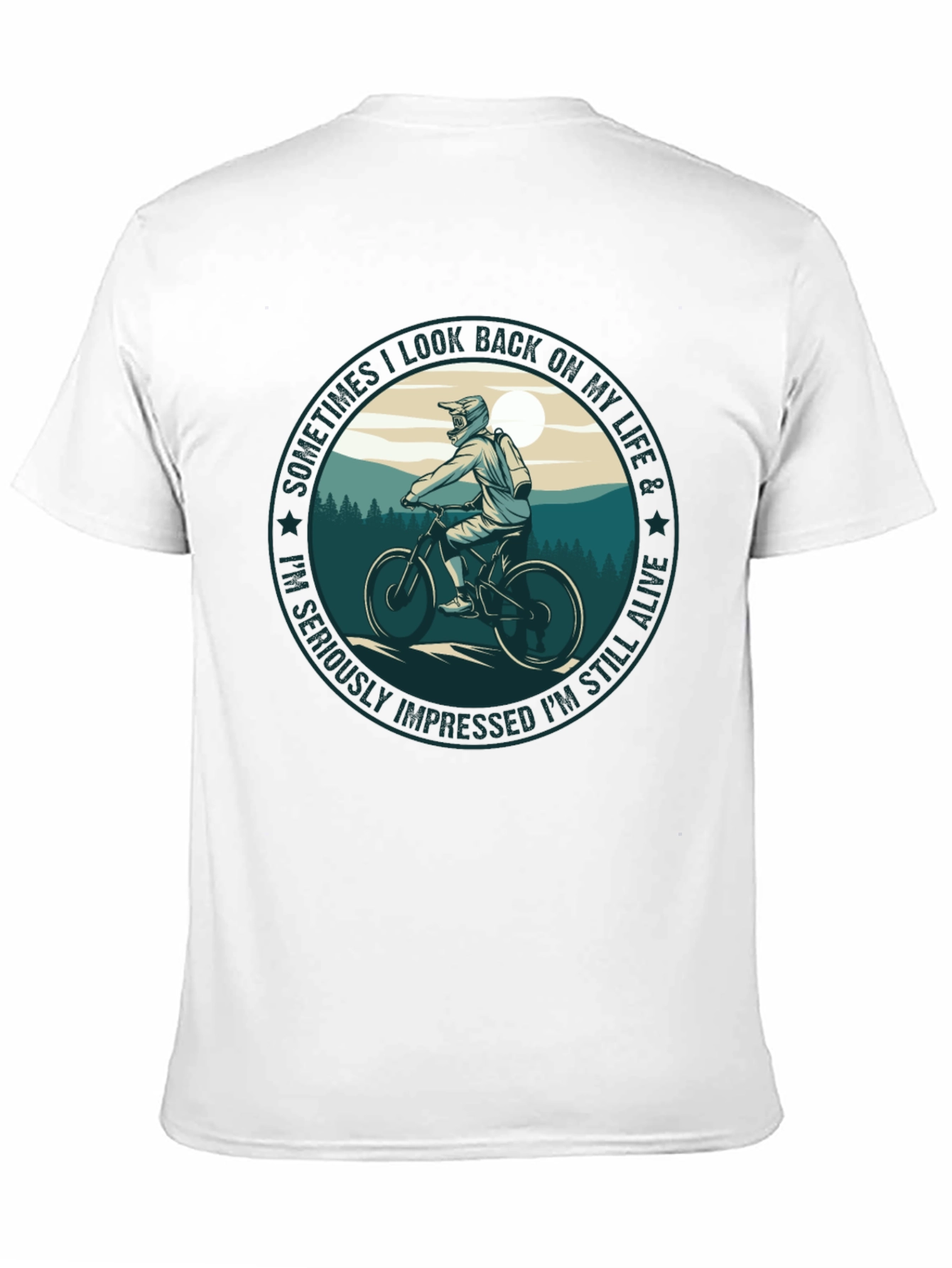 Biker Life T-Shirt: Still Alive Graphic Tee