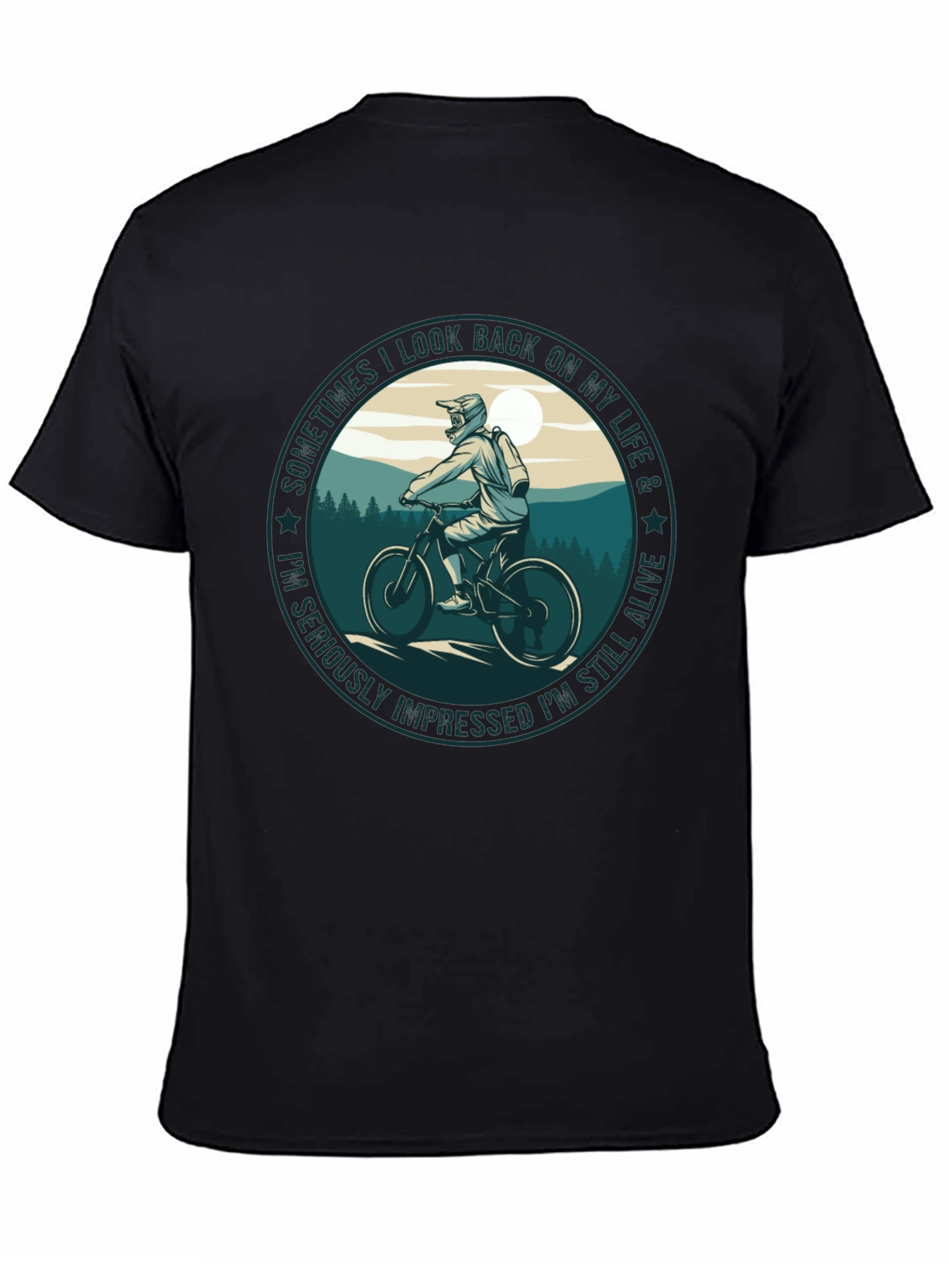 Biker Life T-Shirt: Still Alive Graphic Tee