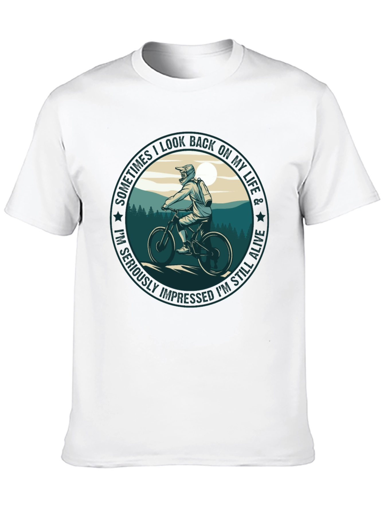 Biker Life T-Shirt: Still Alive Graphic Tee