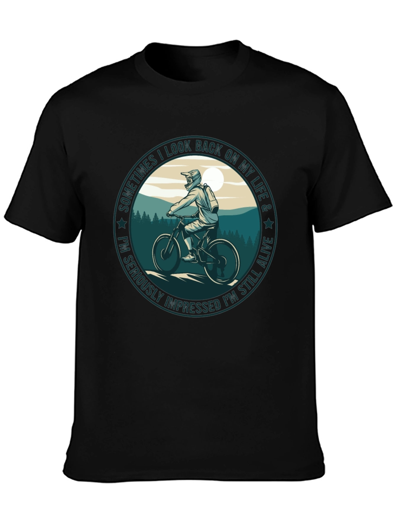 Biker Life T-Shirt: Still Alive Graphic Tee