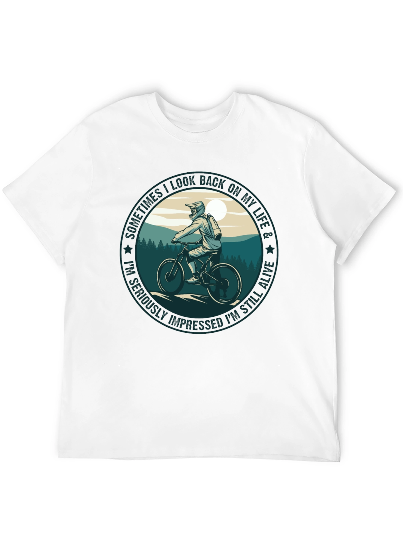Biker Life T-Shirt: Still Alive Graphic Tee