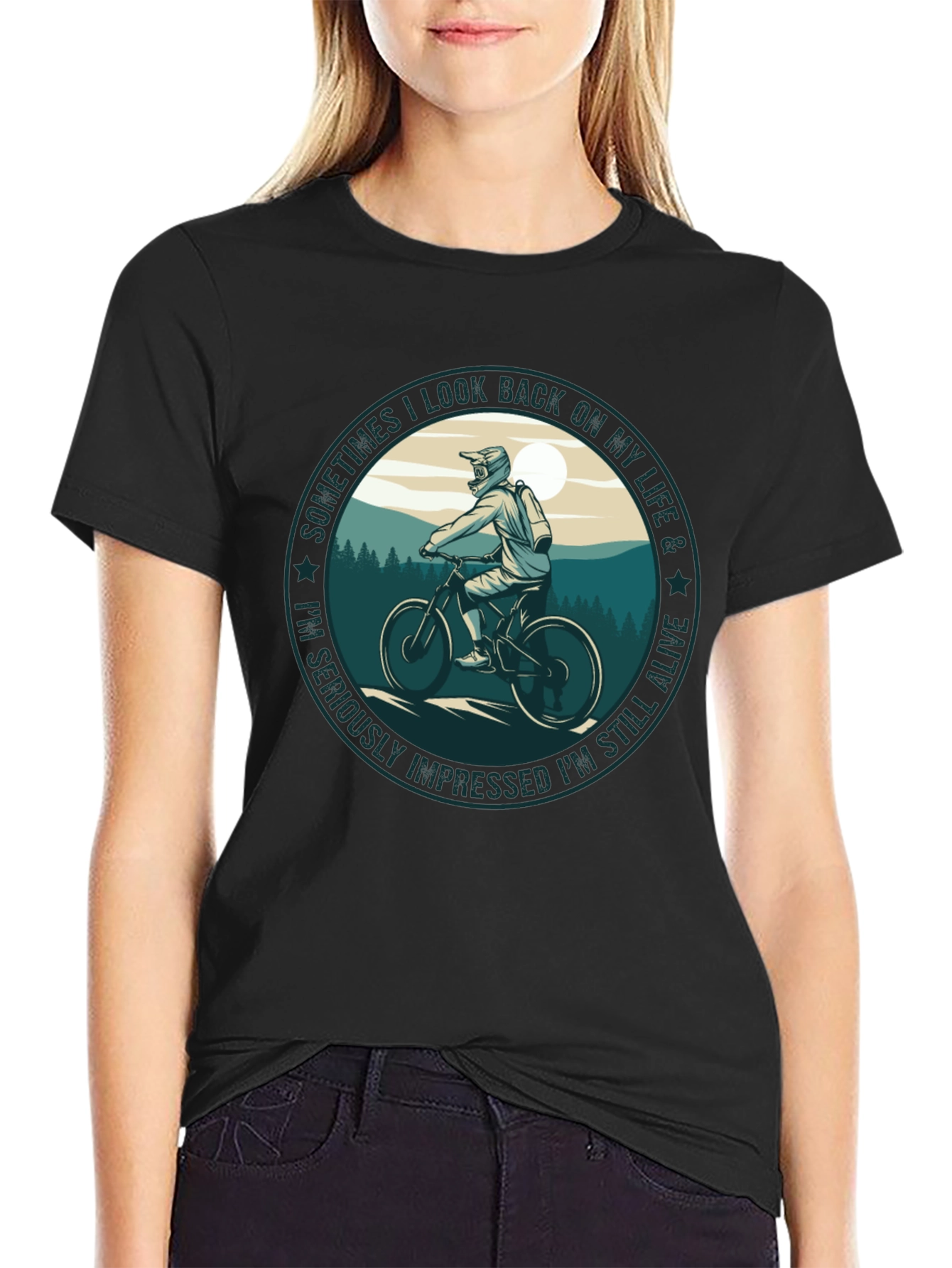 Biker Life T-Shirt: Still Alive Graphic Tee