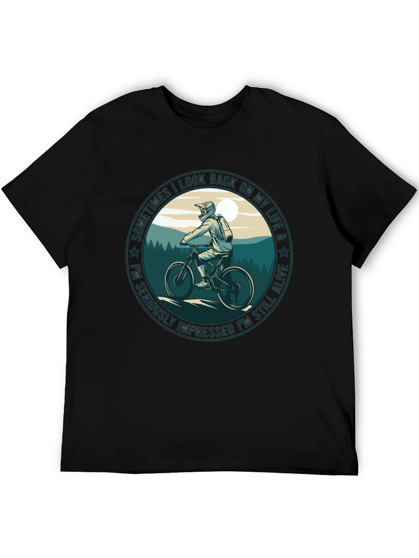 Biker Life T-Shirt: Still Alive Graphic Tee