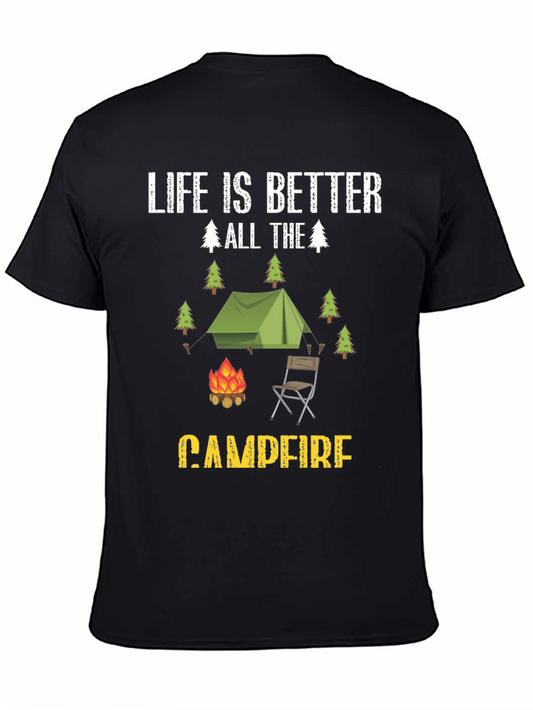 Life is Better at Campfire Graphic T-Shirt