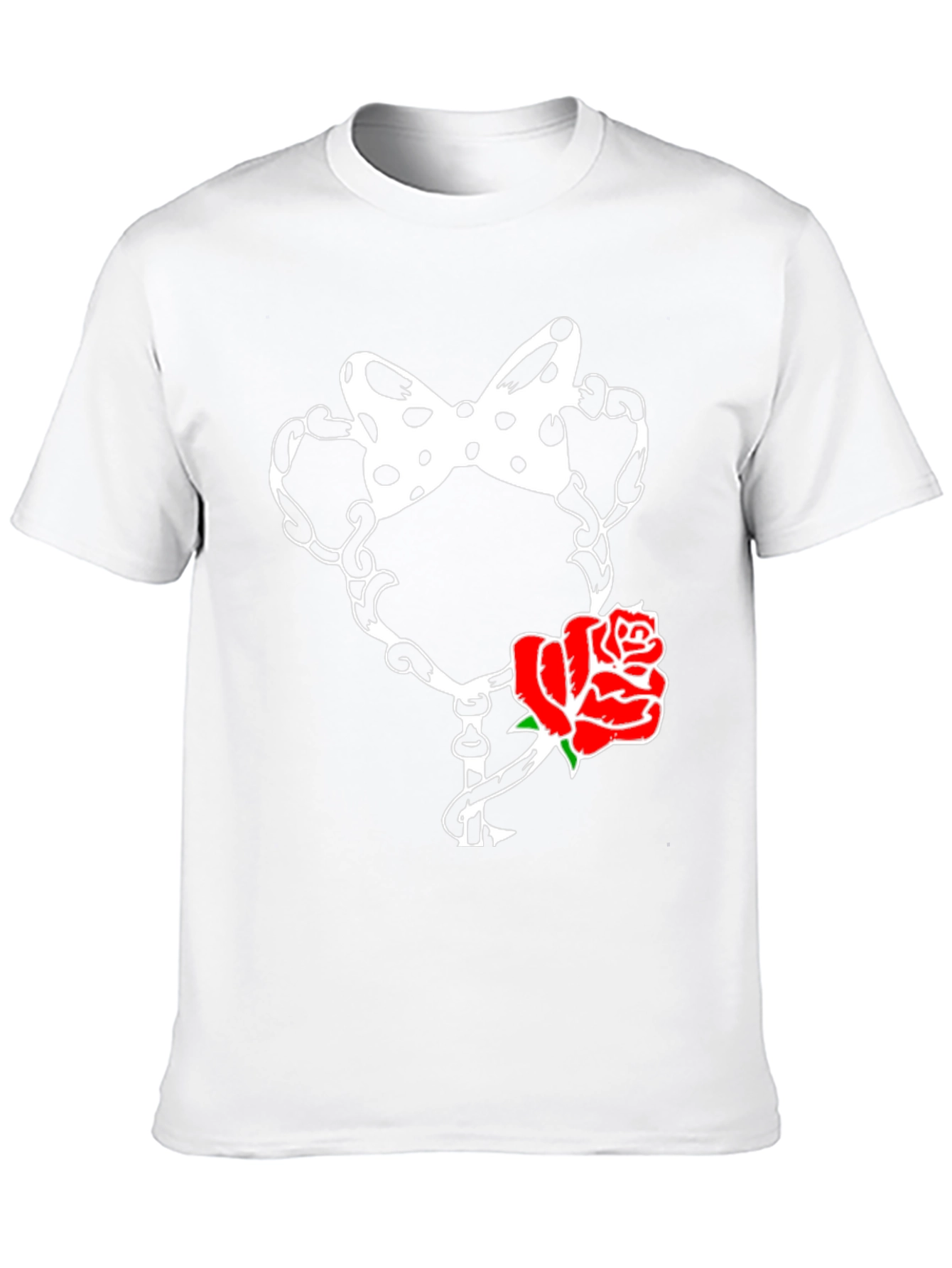 Minnie Mouse Key Rose Graphic Tee