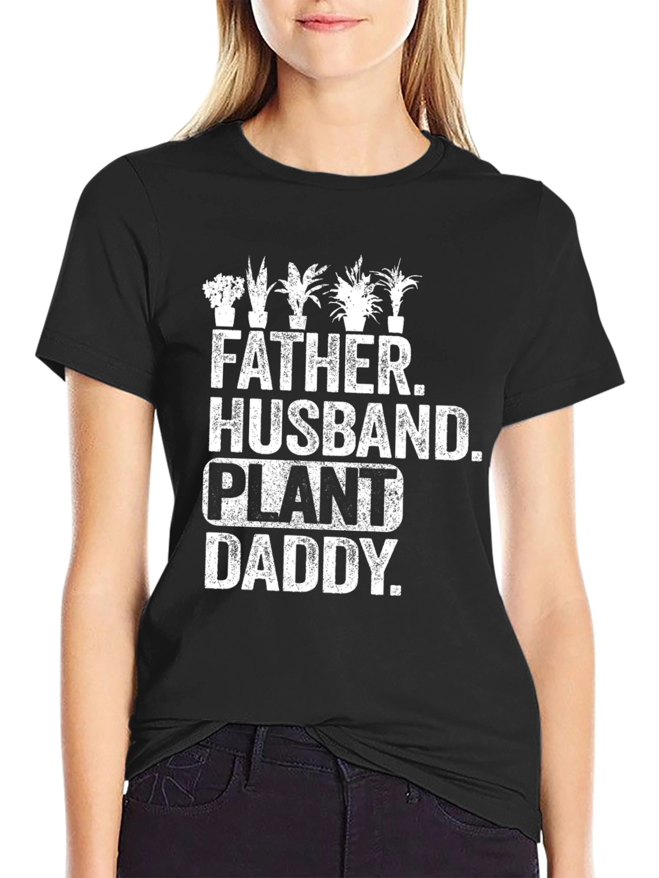 Father Husband Plant Daddy T-Shirt
