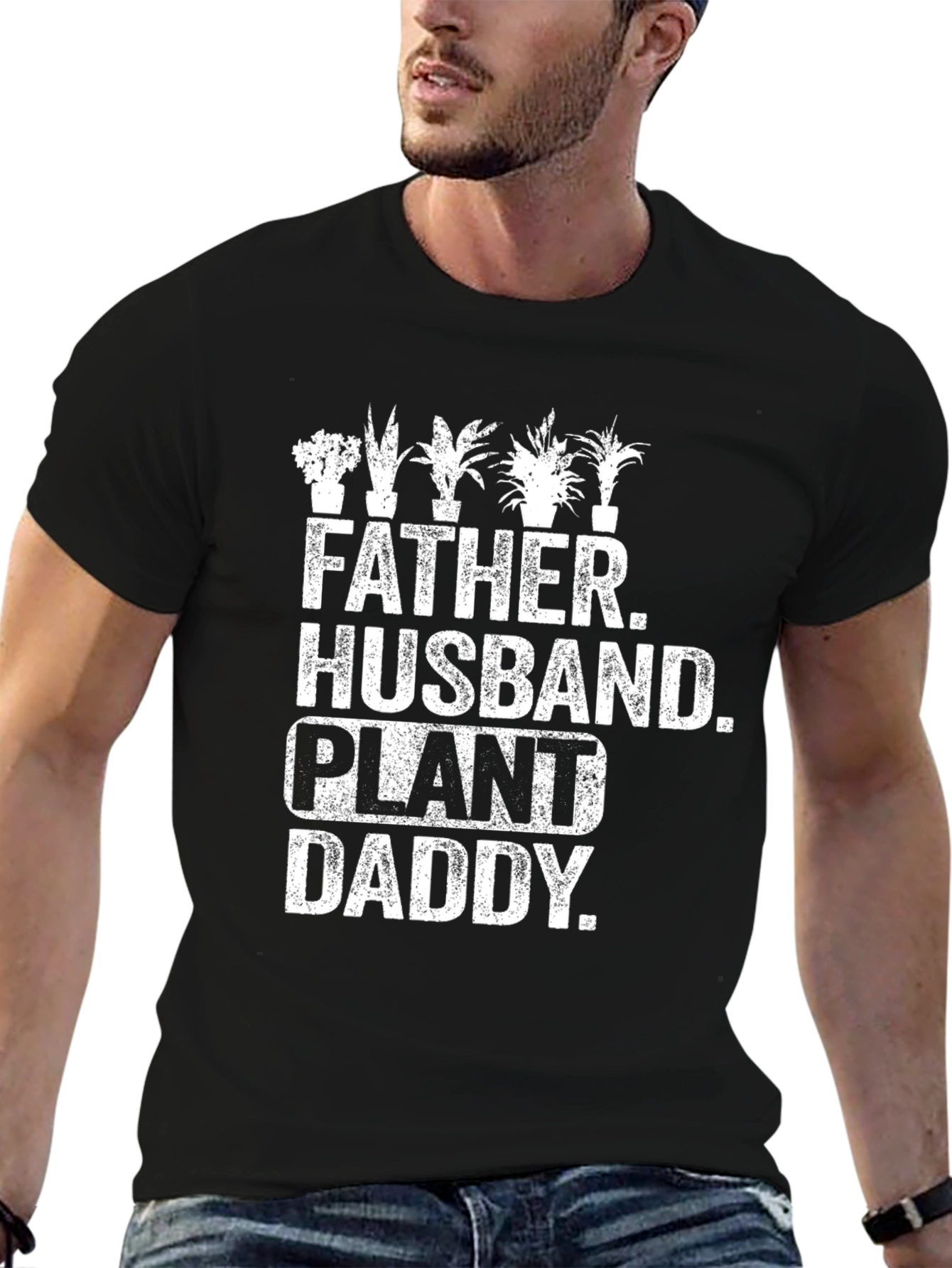 Father Husband Plant Daddy T-Shirt