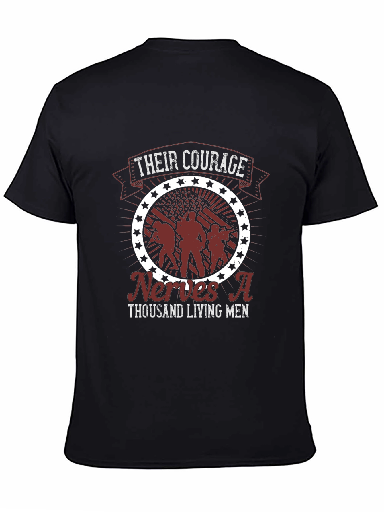 Courage Graphic T-Shirt: Military Appreciation