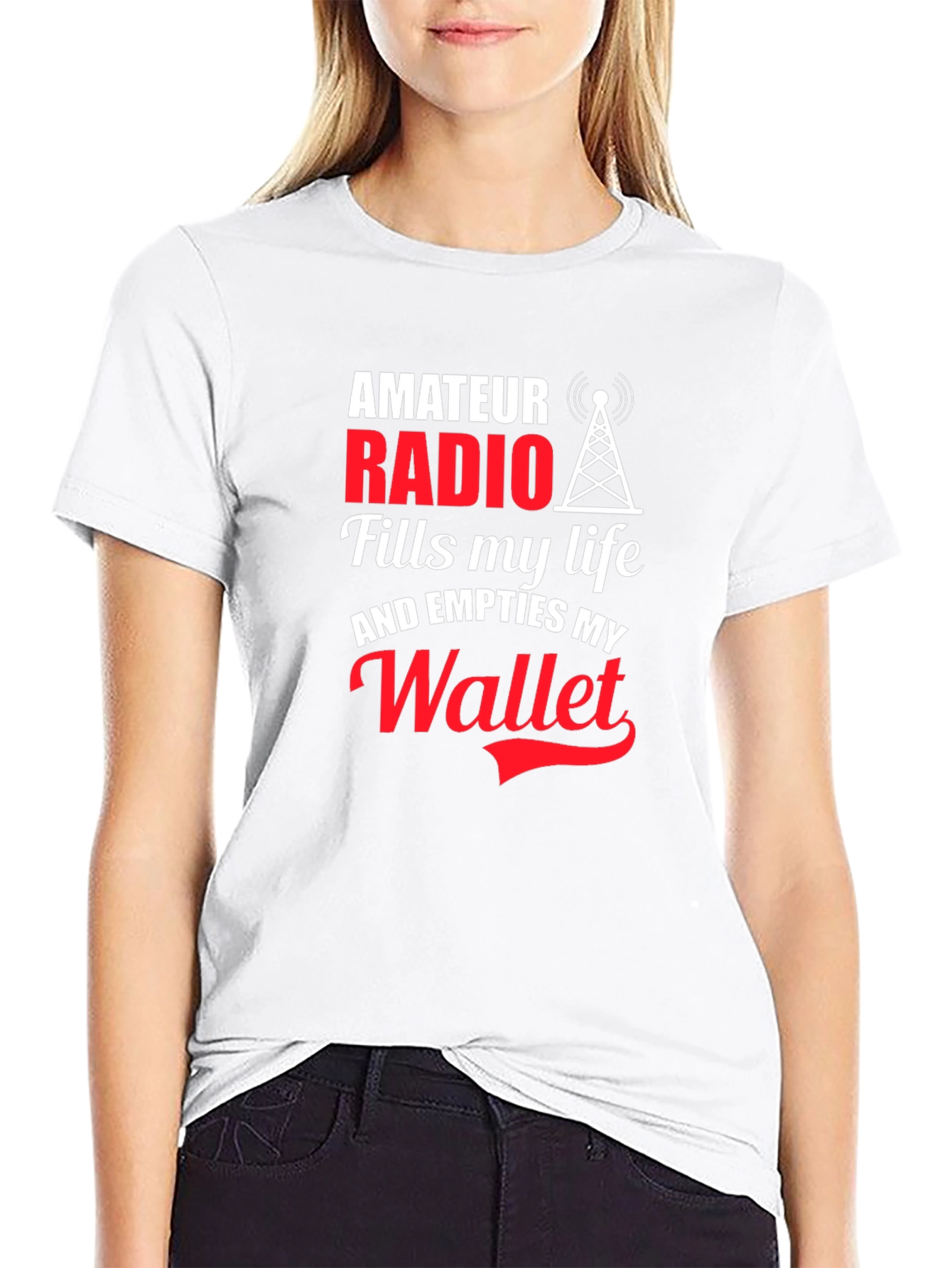 Amateur Radio T-Shirt - Fills My Life