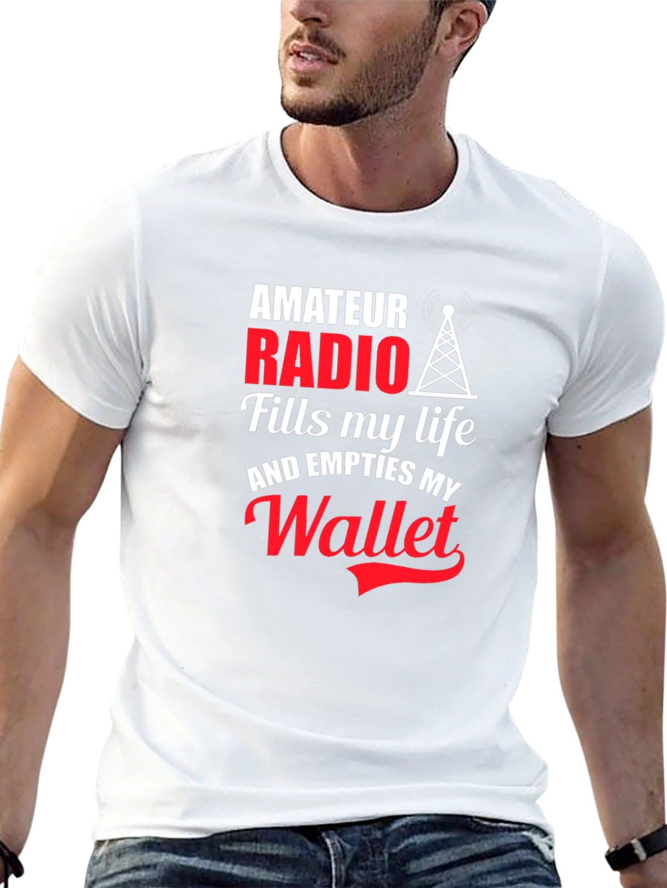 Amateur Radio T-Shirt - Fills My Life