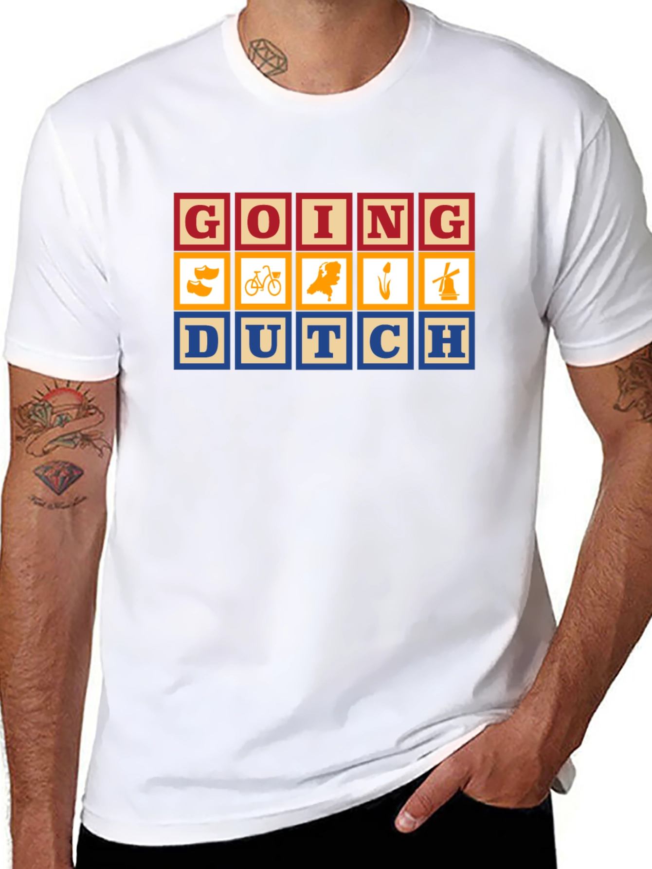 Going Dutch Novelty Graphic T-Shirt