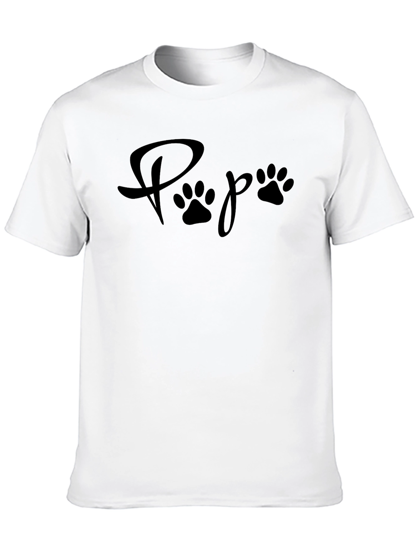 Paw-some Papa Tee - Stylish Dog Lovers T-Shirt