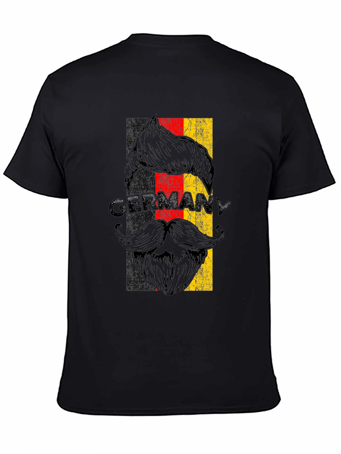Germany Flag Beard T-Shirt