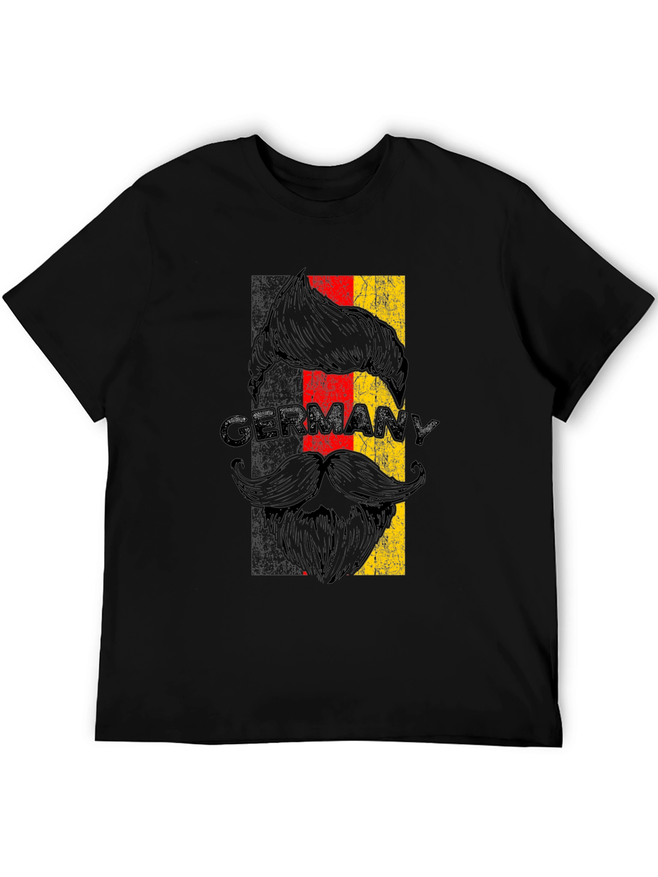 Germany Flag Beard T-Shirt