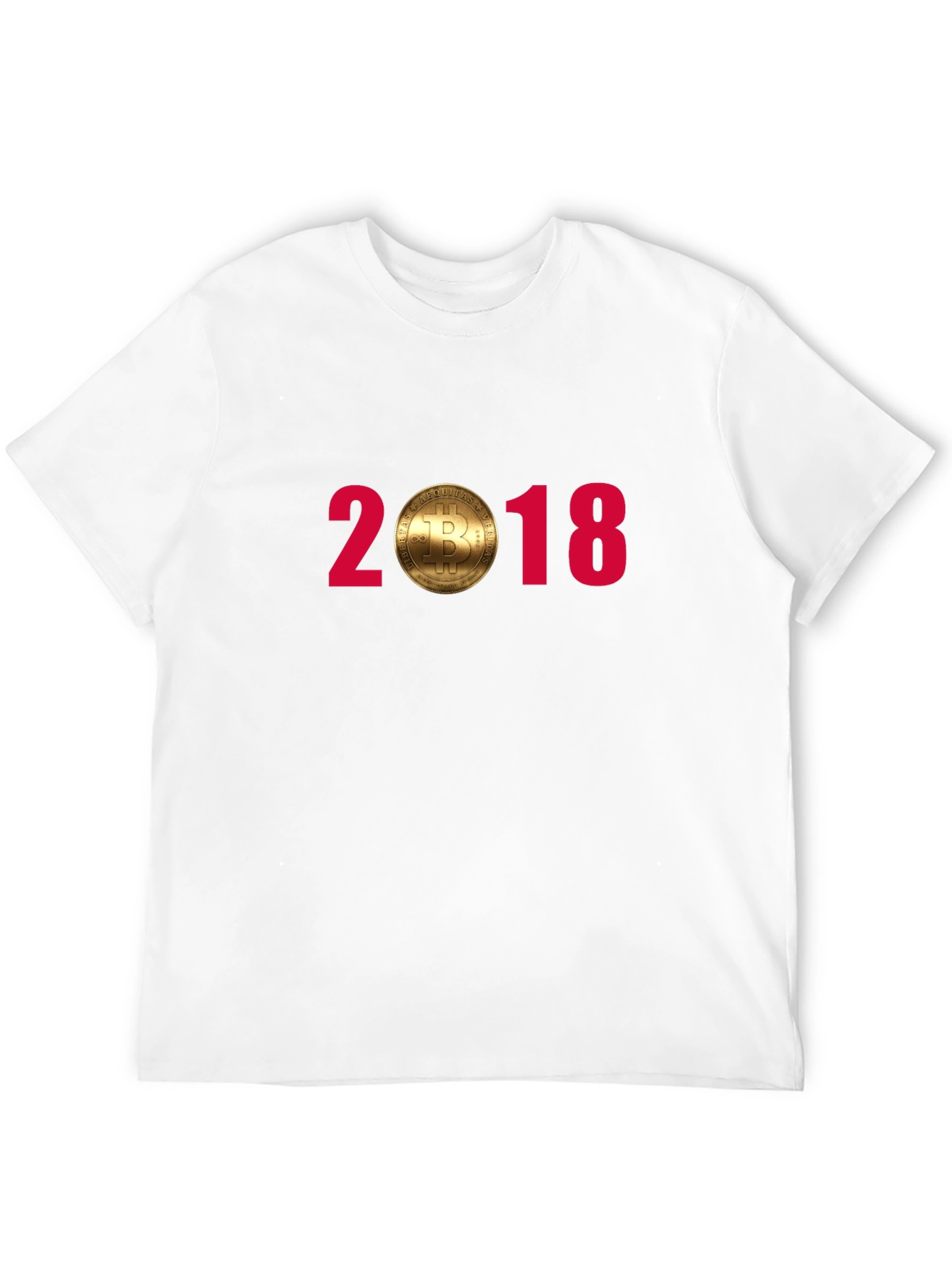 Bitcoin 2018 Graphic Tee - Crypto Enthusiast Shirt