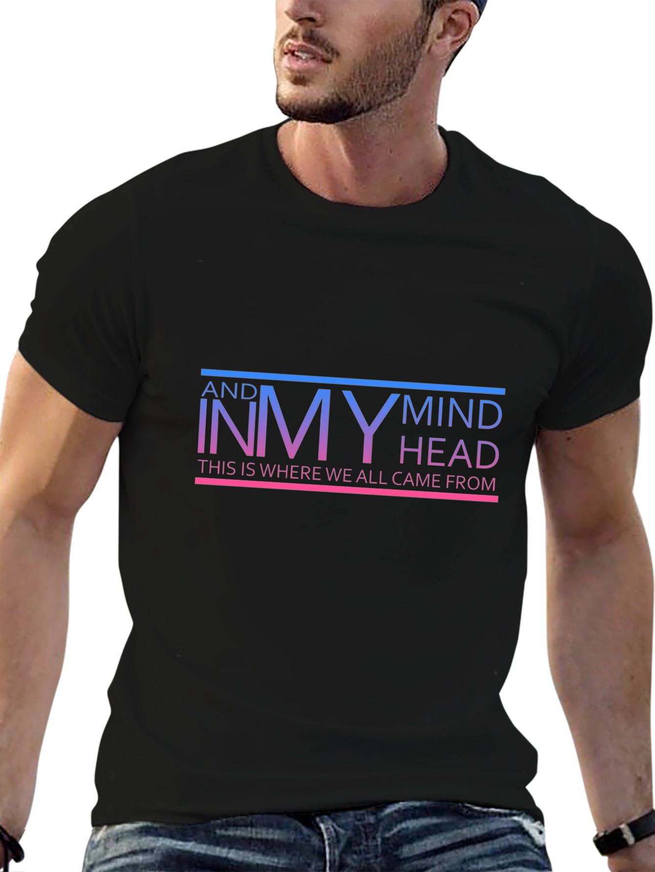 In My Mind Head Graphic T-Shirt