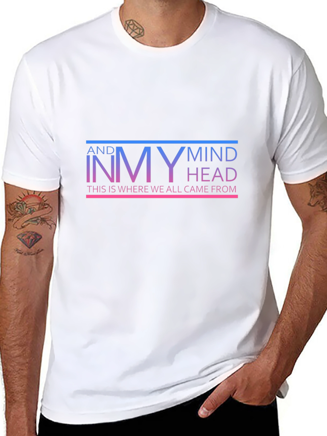 In My Mind Head Graphic T-Shirt