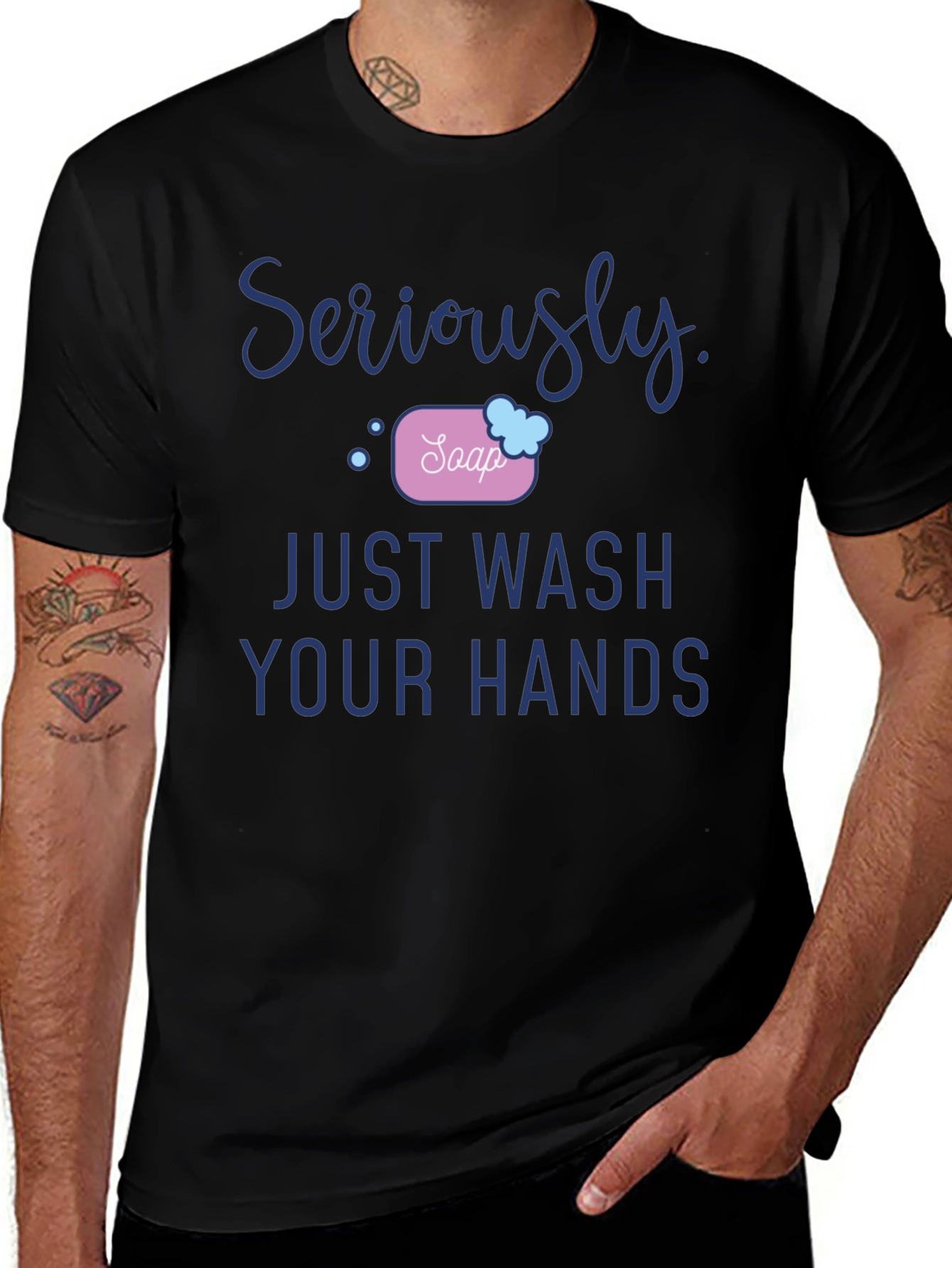 Wash Your Hands Graphic T-Shirt