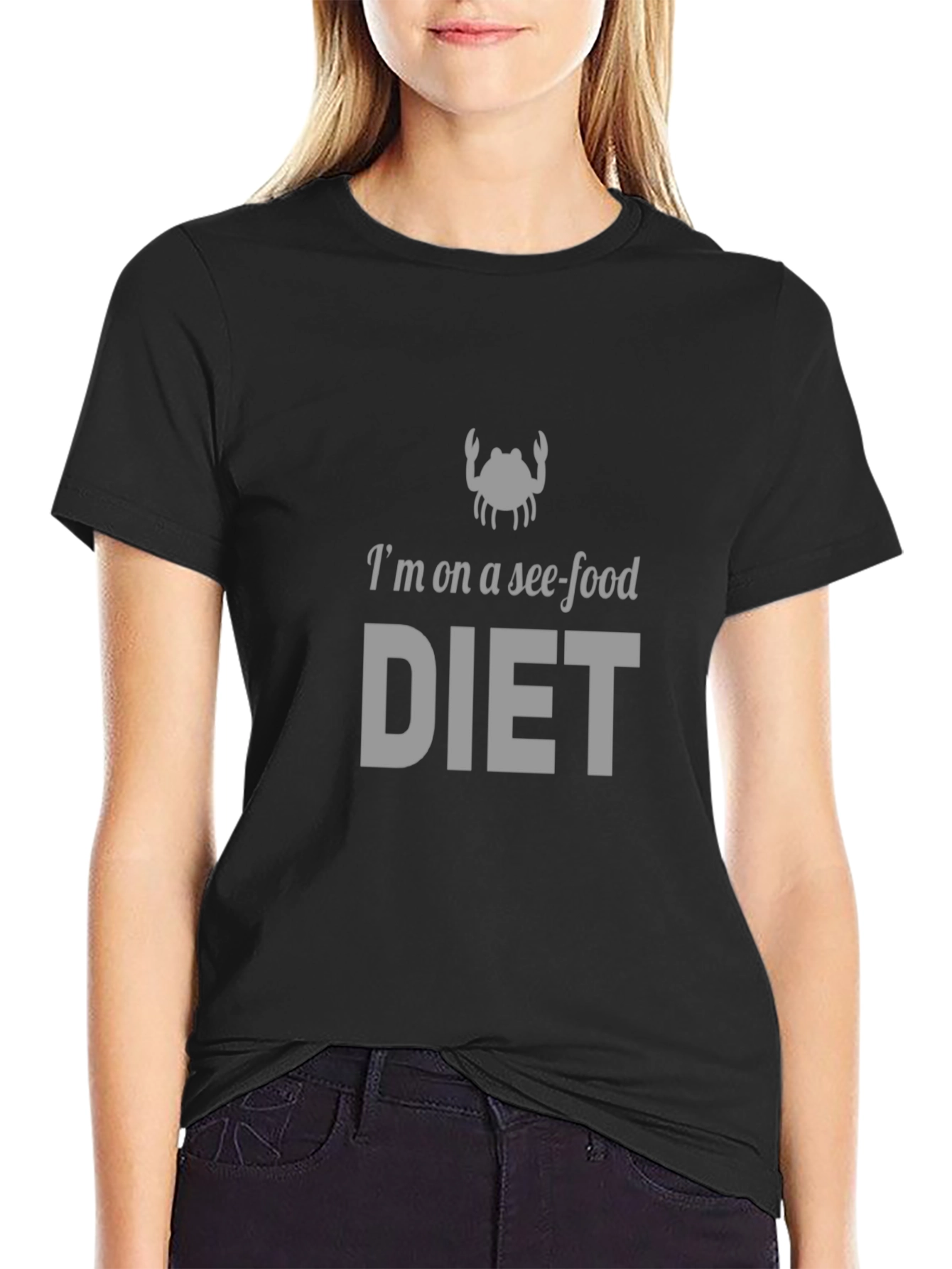 Seafood Diet T-Shirt - Funny Graphic Tee