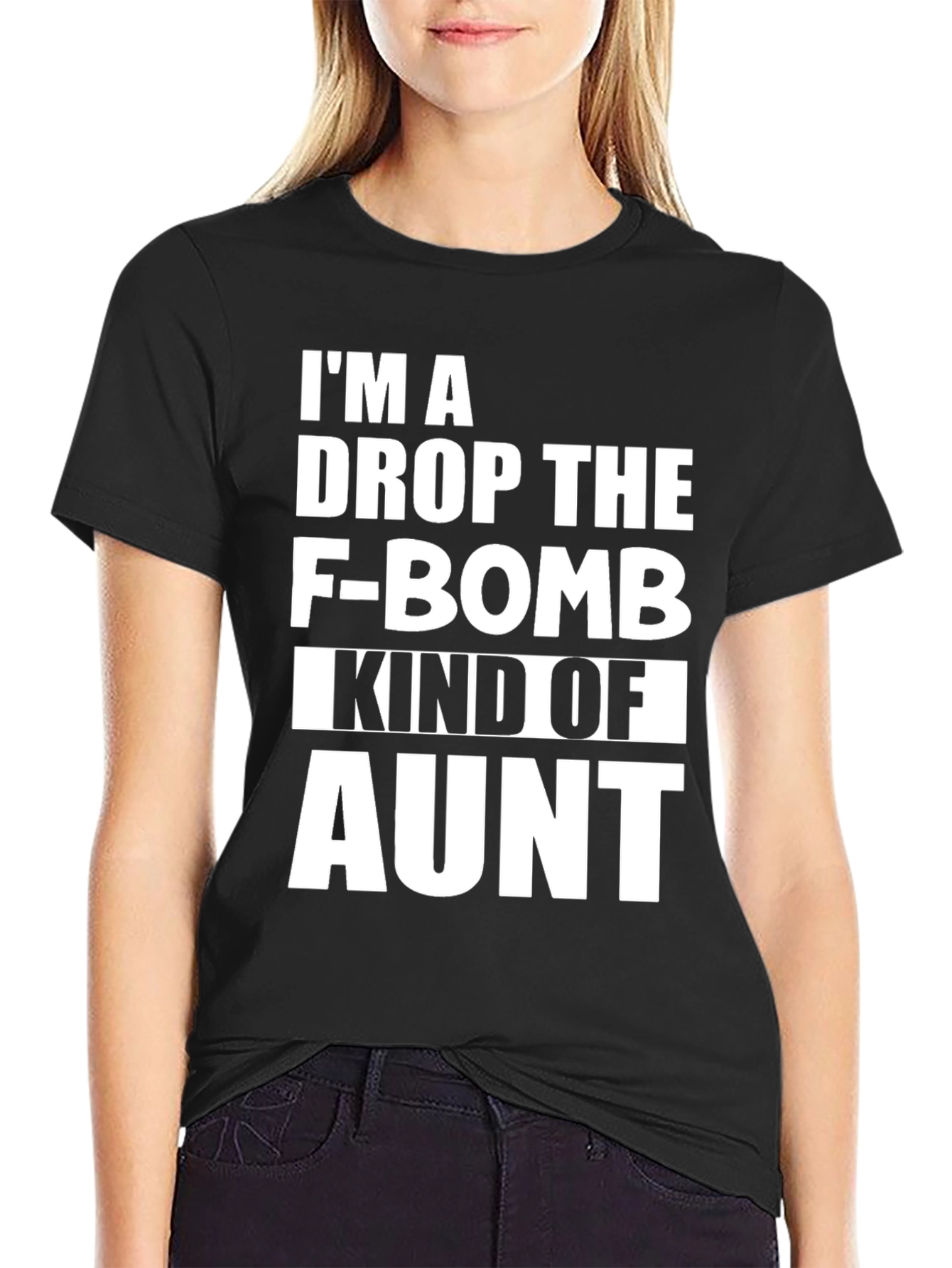 Drop the F-Bomb Aunt Tee