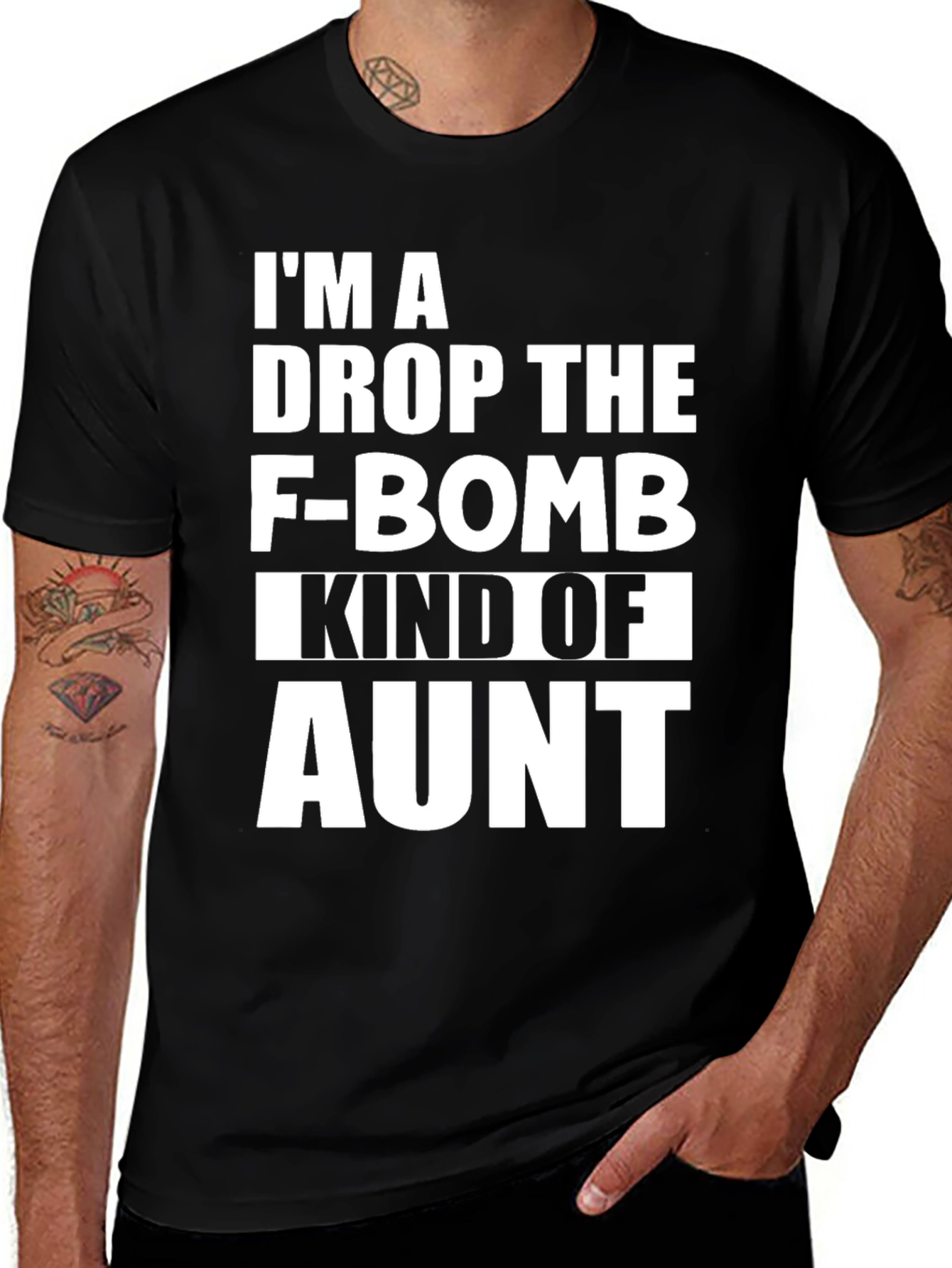 Drop the F-Bomb Aunt Tee