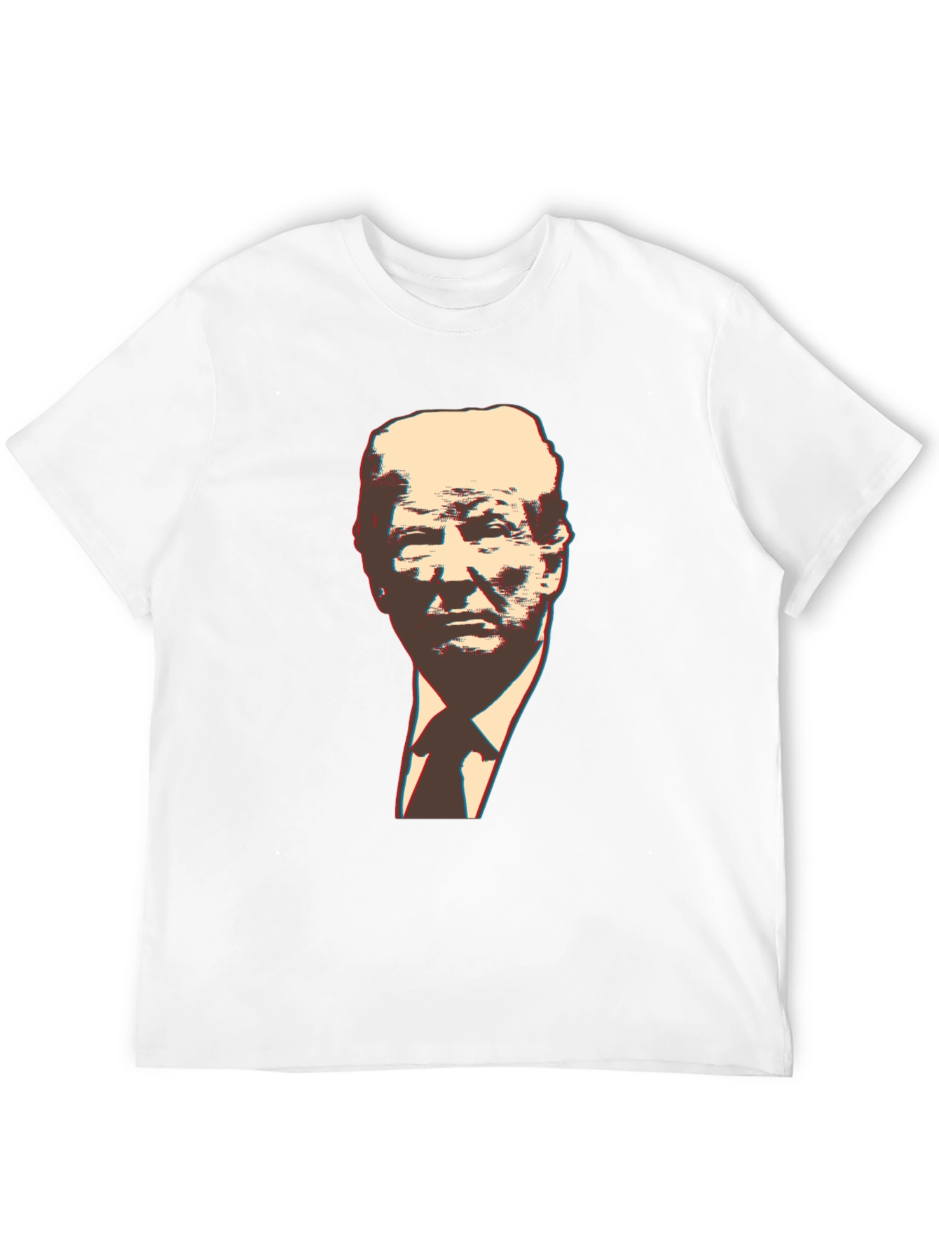 Trump Graphic Print Black T-Shirt