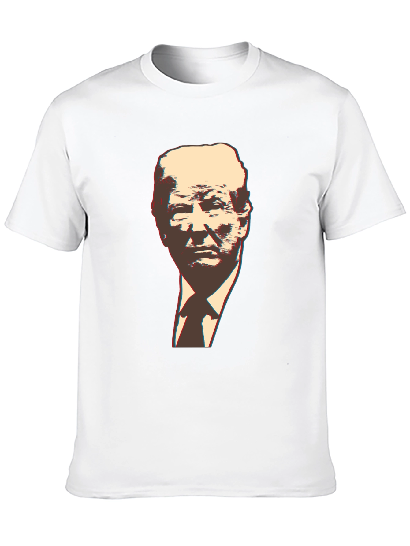 Trump Graphic Print Black T-Shirt