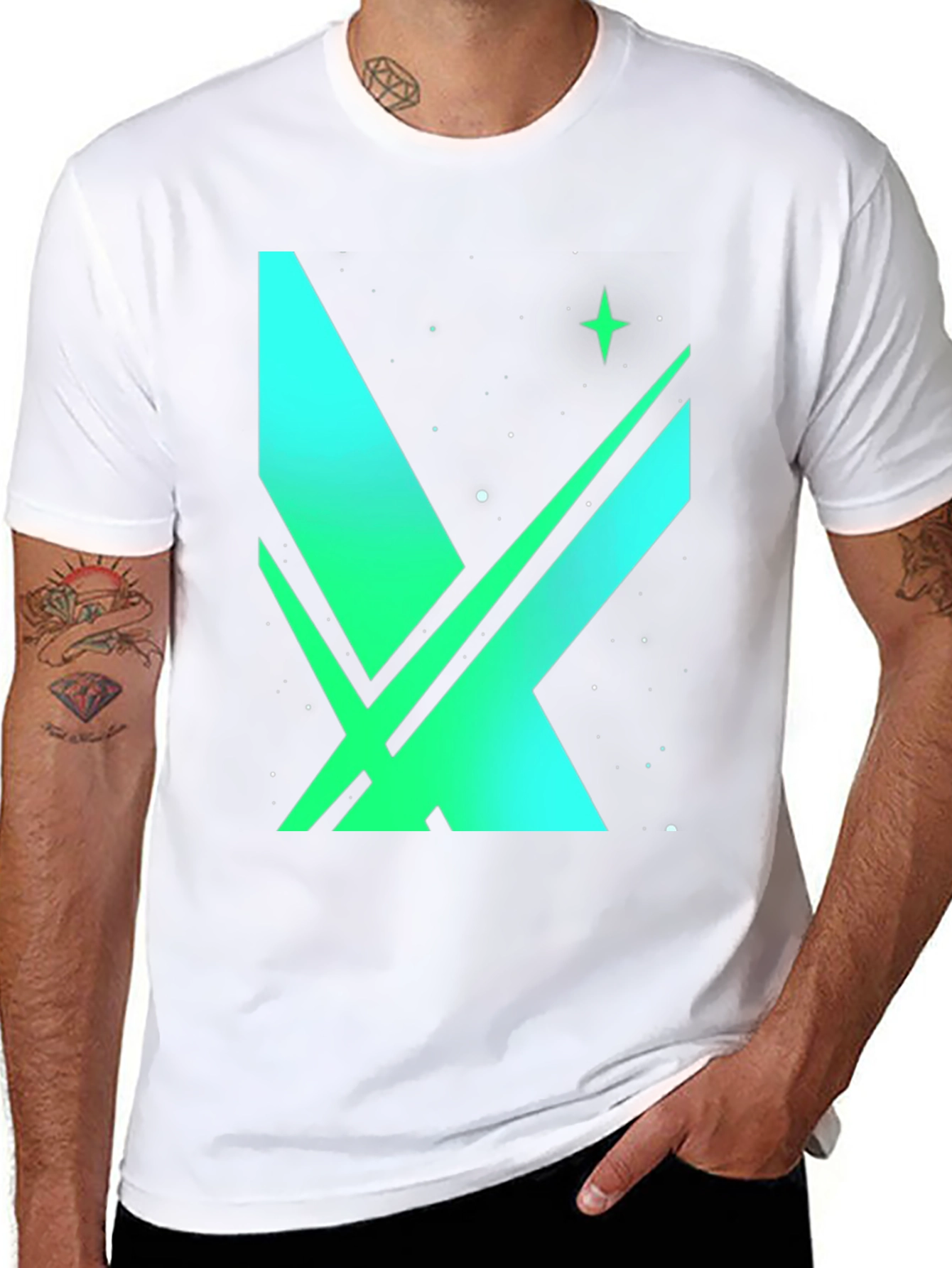 Astral X T-Shirt: Cosmic Style