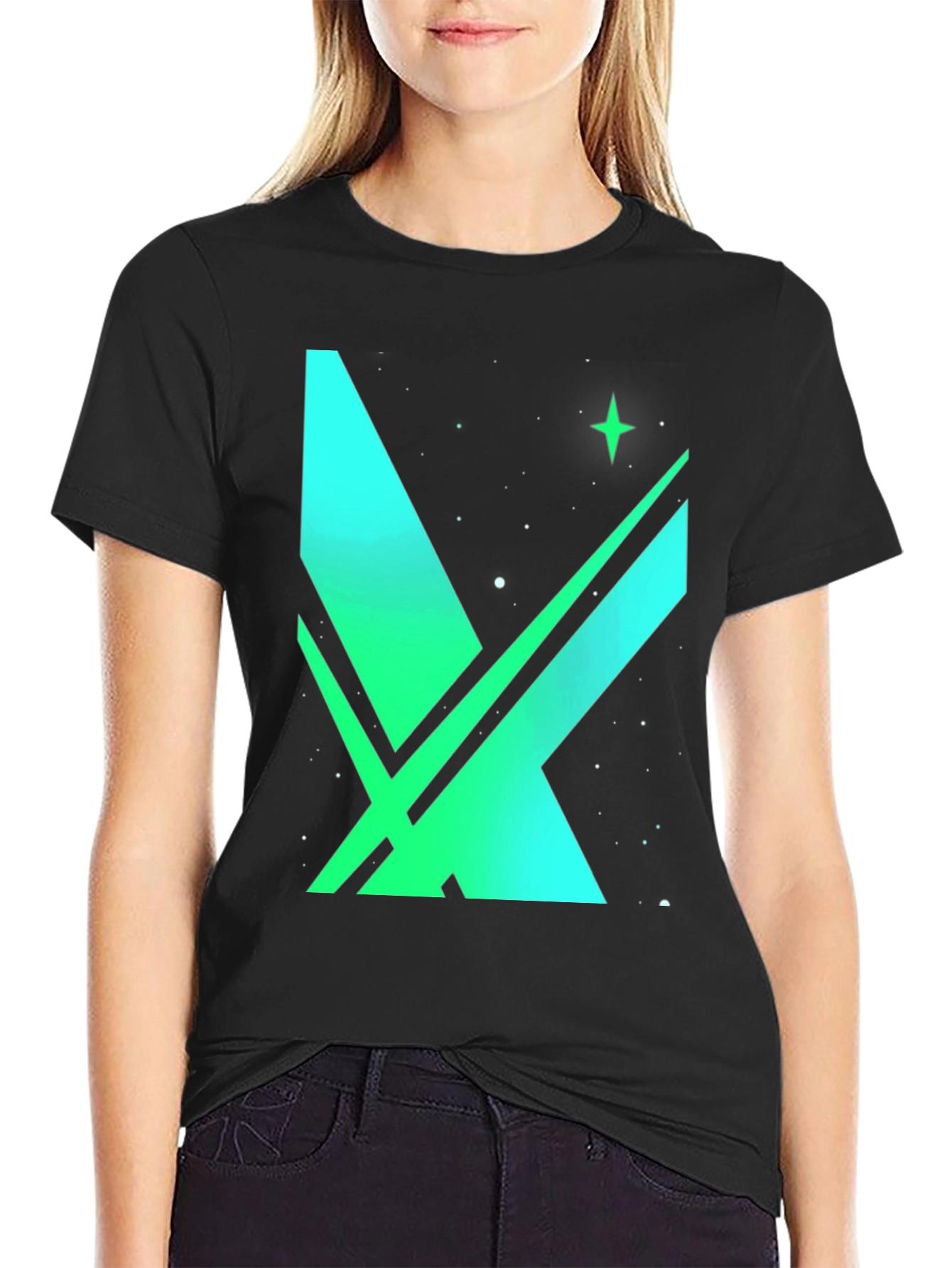 Astral X T-Shirt: Cosmic Style