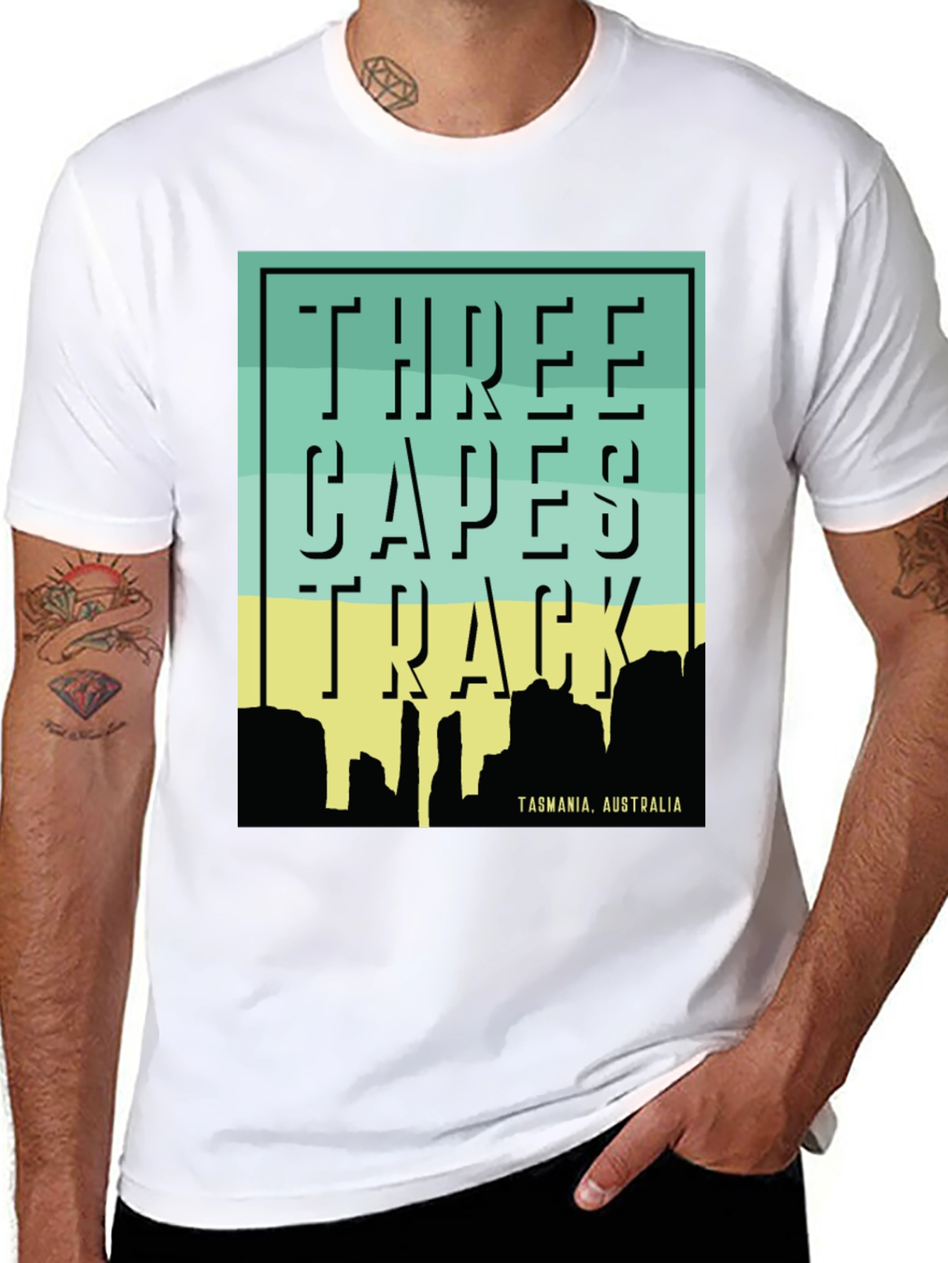 Three Capes Track T-Shirt - Tasmania Australia