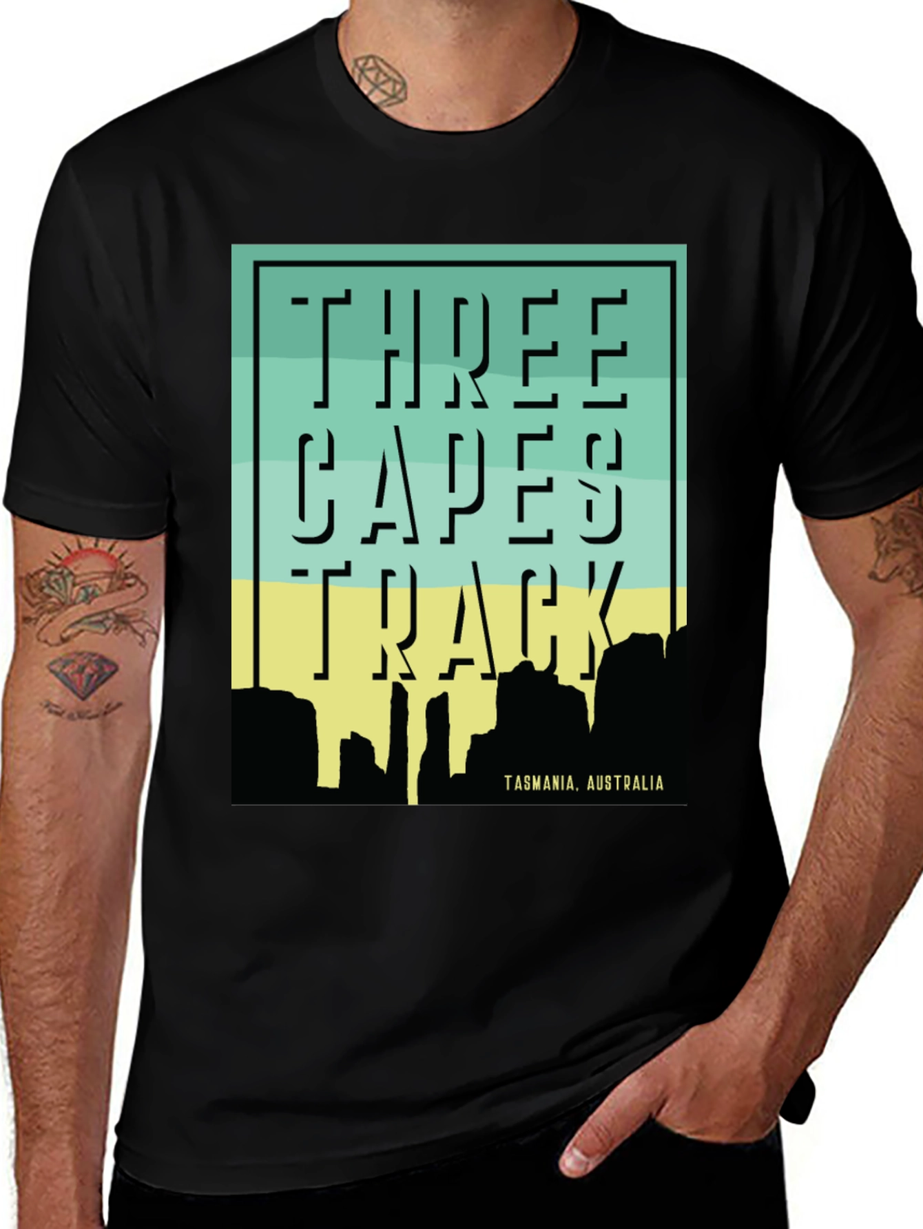 Three Capes Track T-Shirt - Tasmania Australia