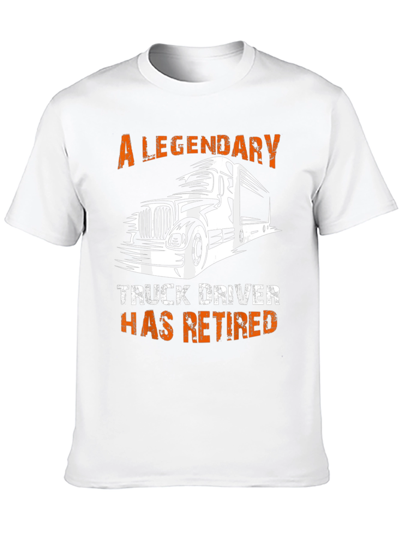 Legendary Retired Truck Driver T-Shirt