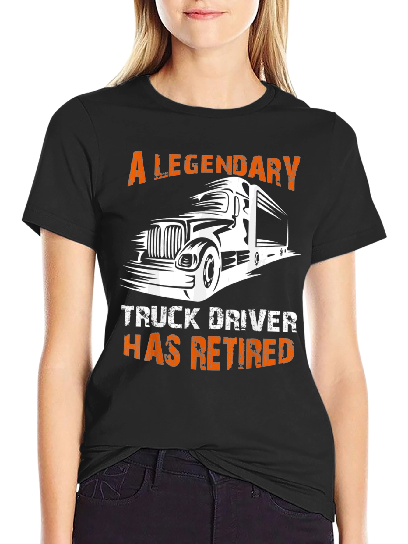 Legendary Retired Truck Driver T-Shirt