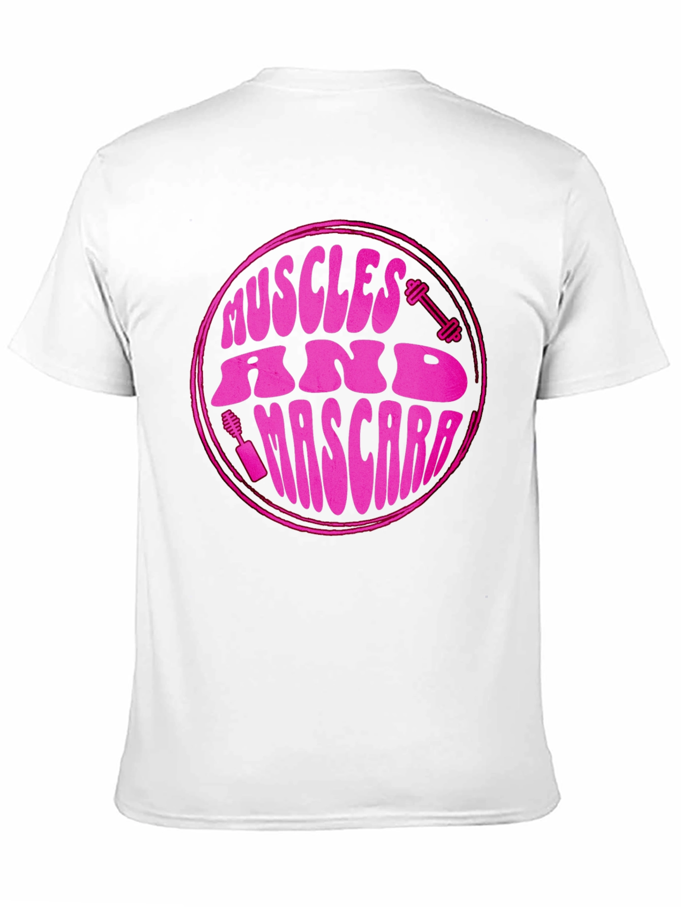 Muscles & Mascara Graphic T-Shirt - Fitness Fashion