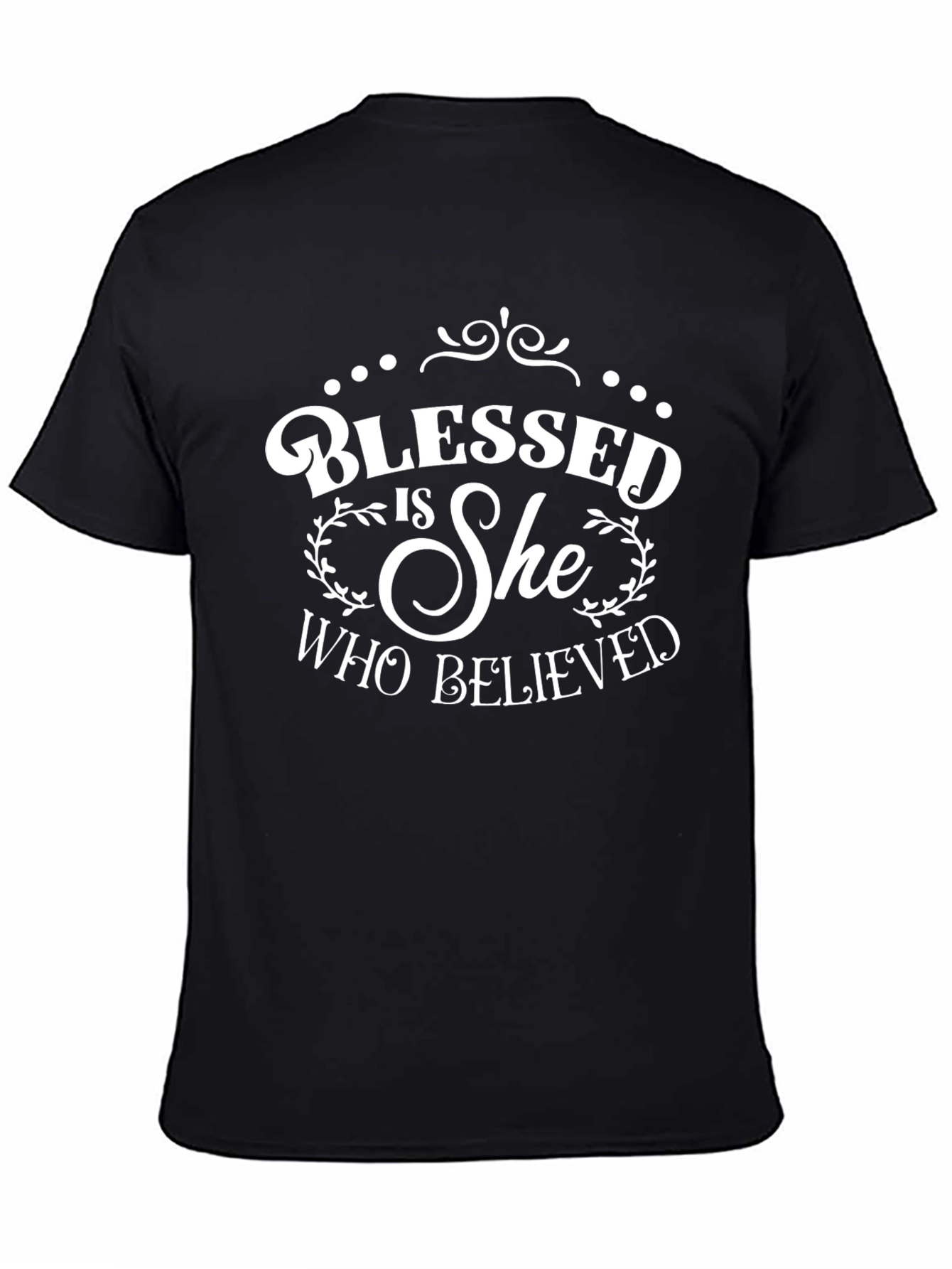 Blessed Is She Who Believed T-Shirt