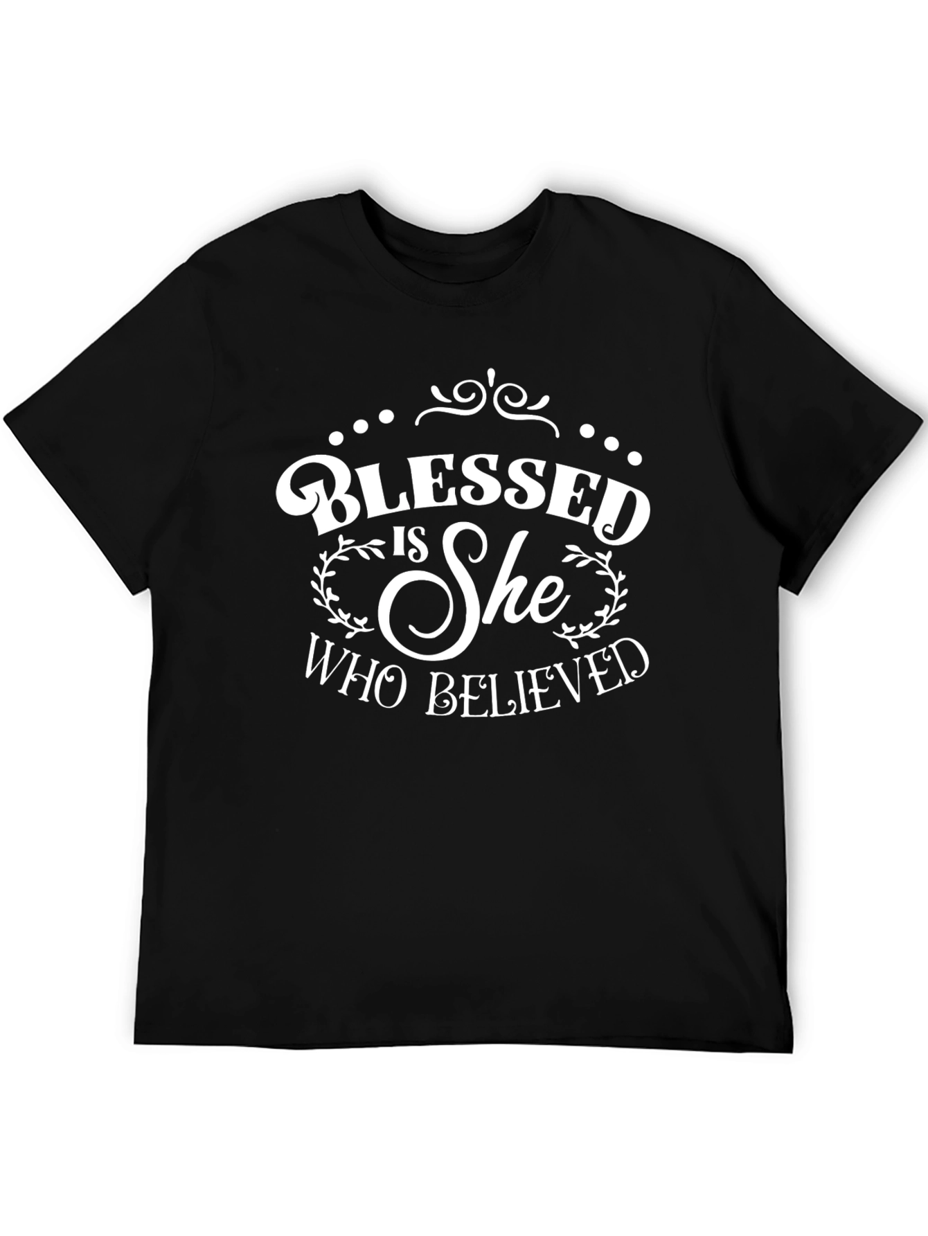 Blessed Is She Who Believed T-Shirt