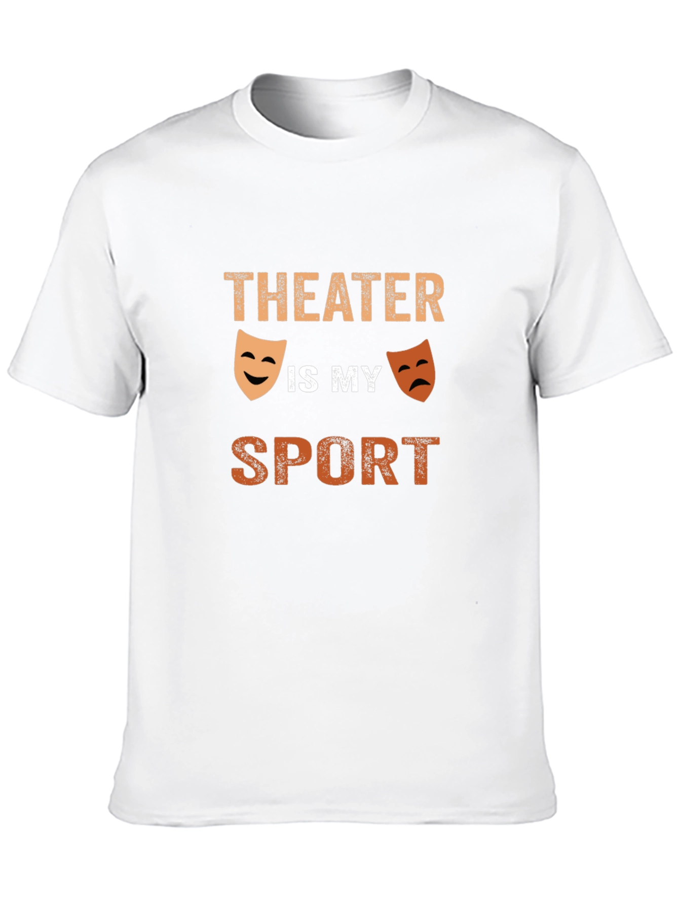 Theater Is My Sport Graphic Tee - Black