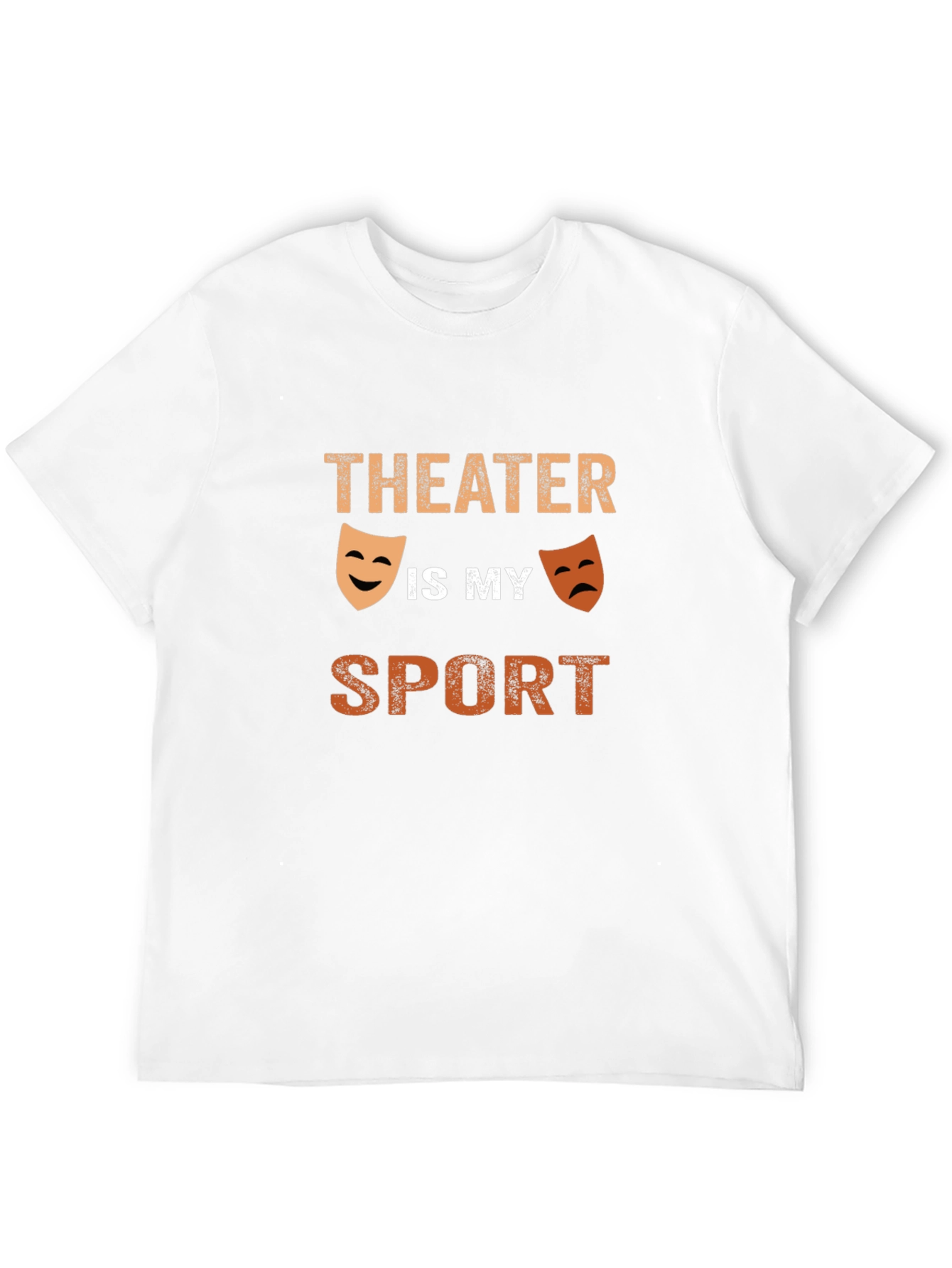 Theater Is My Sport Graphic Tee - Black