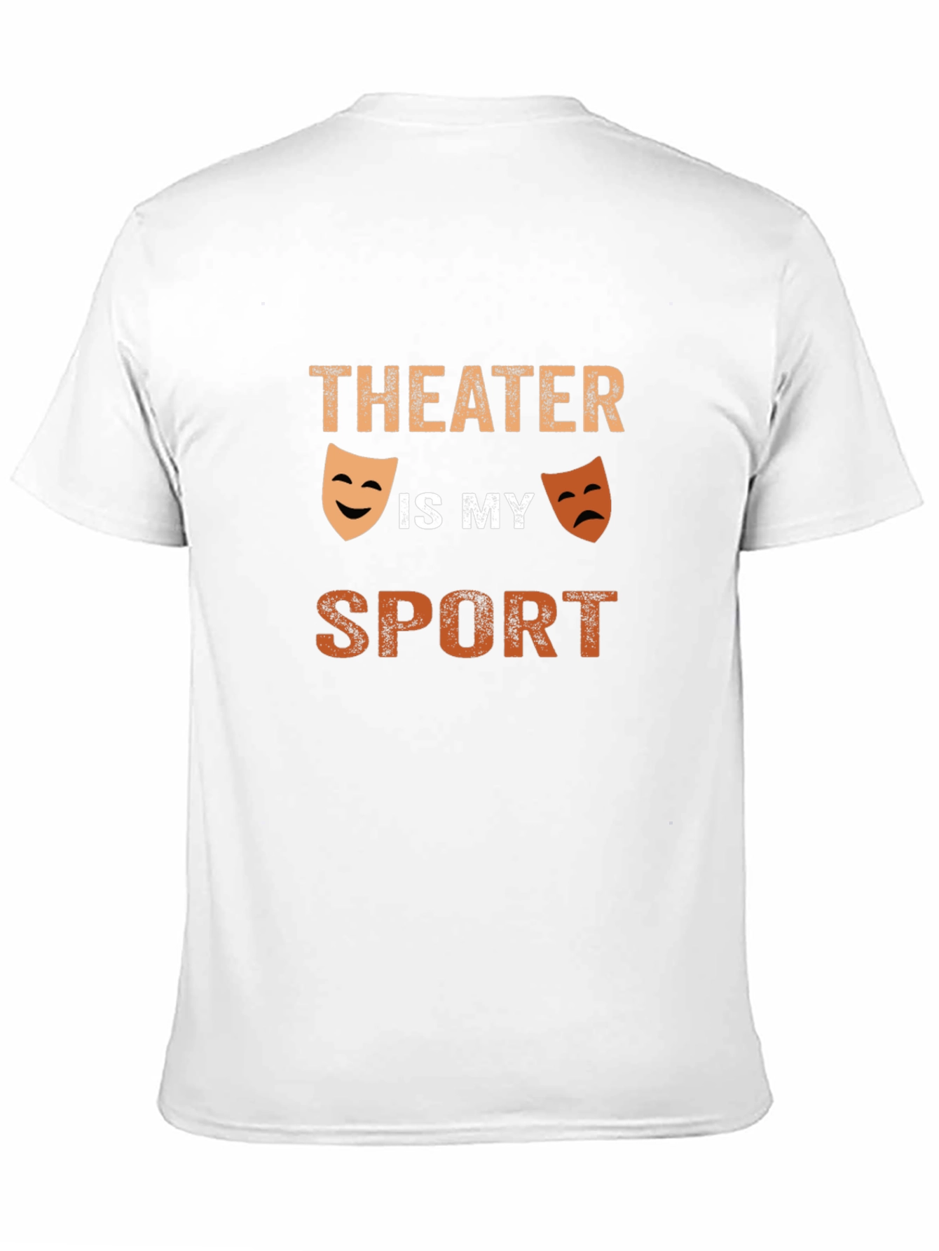 Theater Is My Sport Graphic Tee - Black